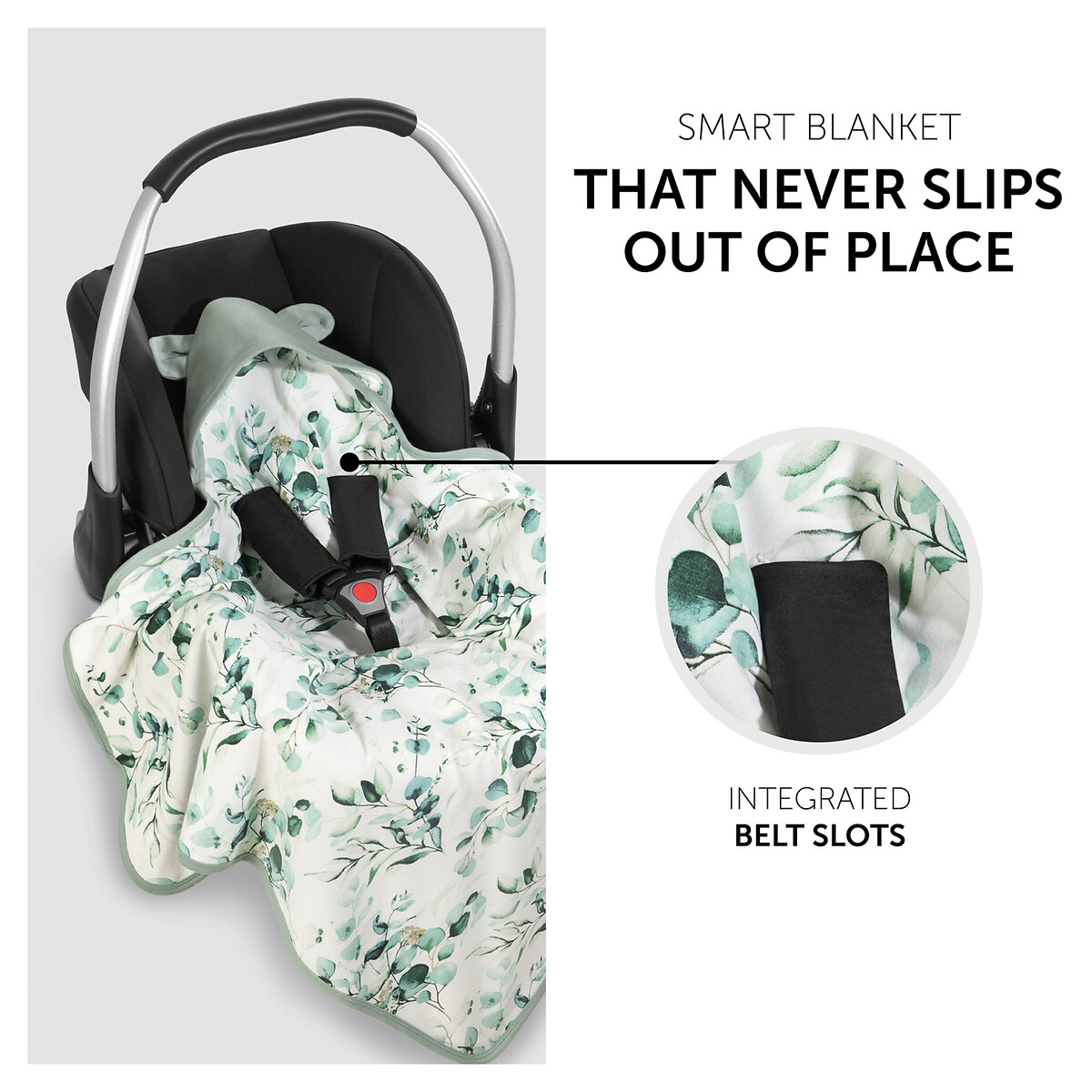 Snuggle N Dream Baby Blanket mint, HAUCK