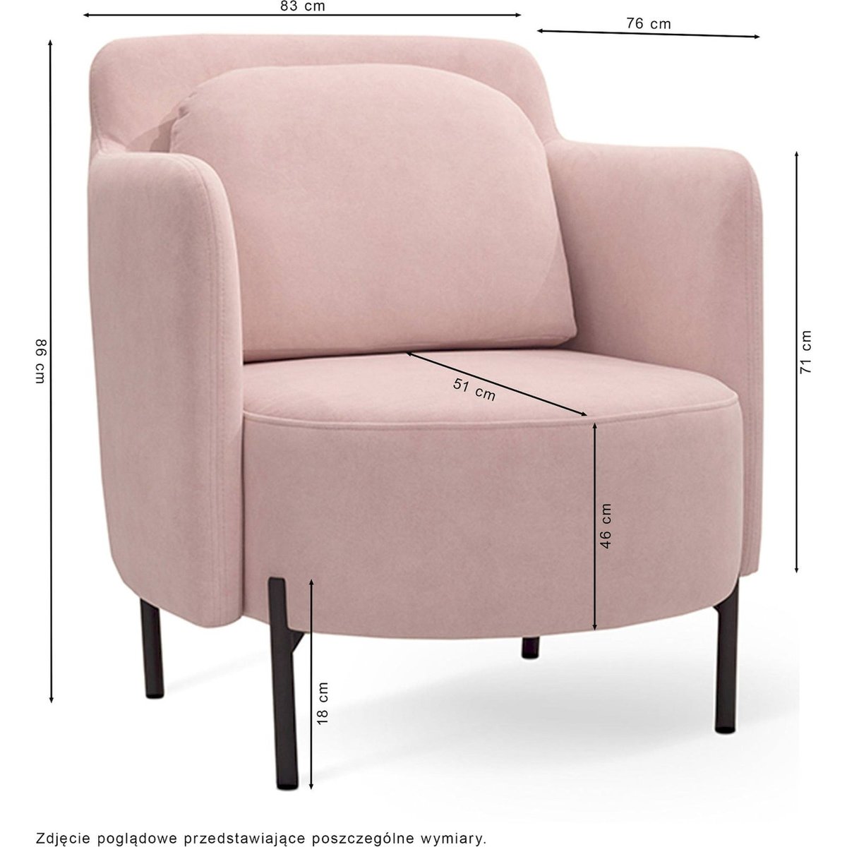 Fauteuil lounge VENESSEL enveloppant velours bordeaux velours et noir, RECOLLECTION