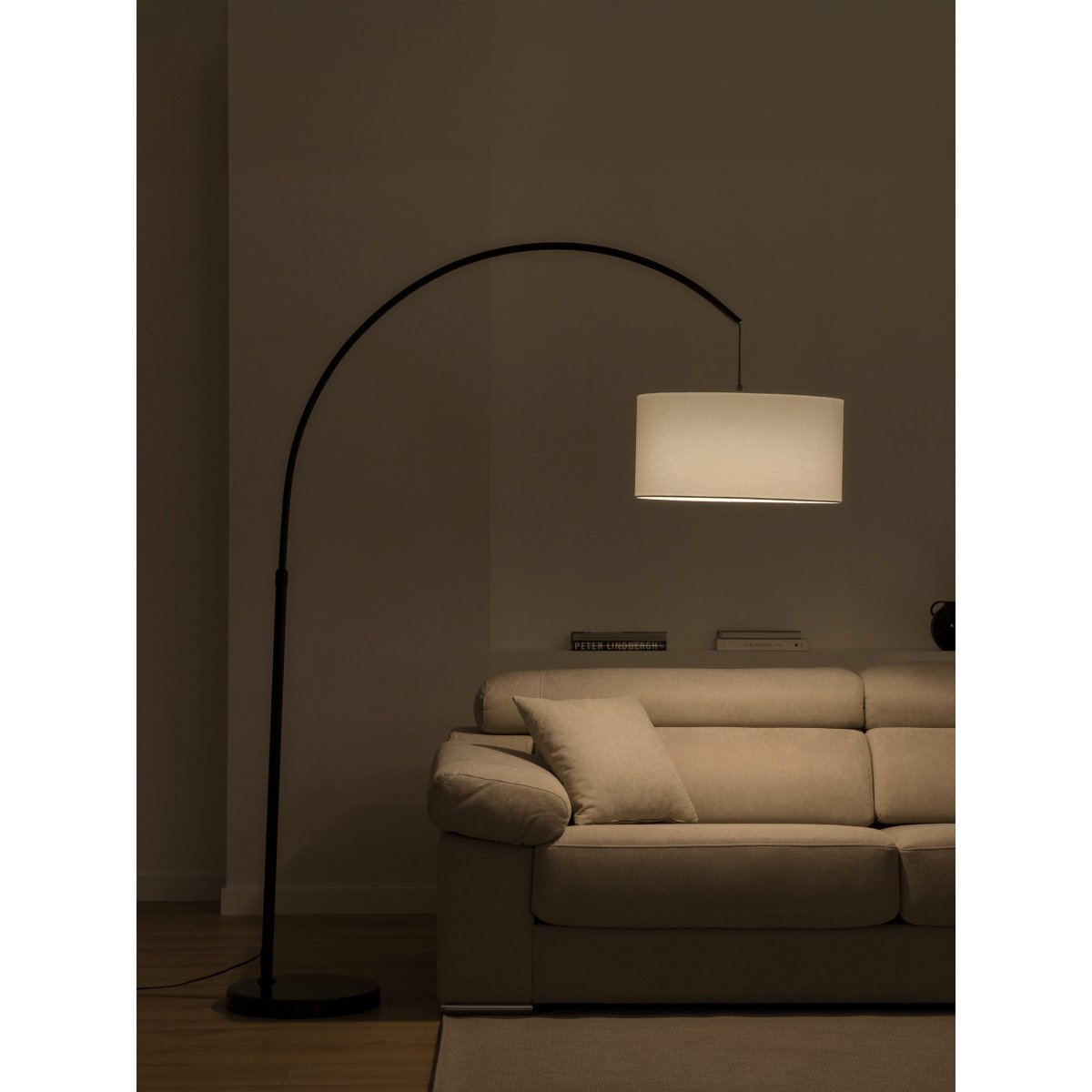 Lampe sur pied Métal - BLANE blanc, KENAY