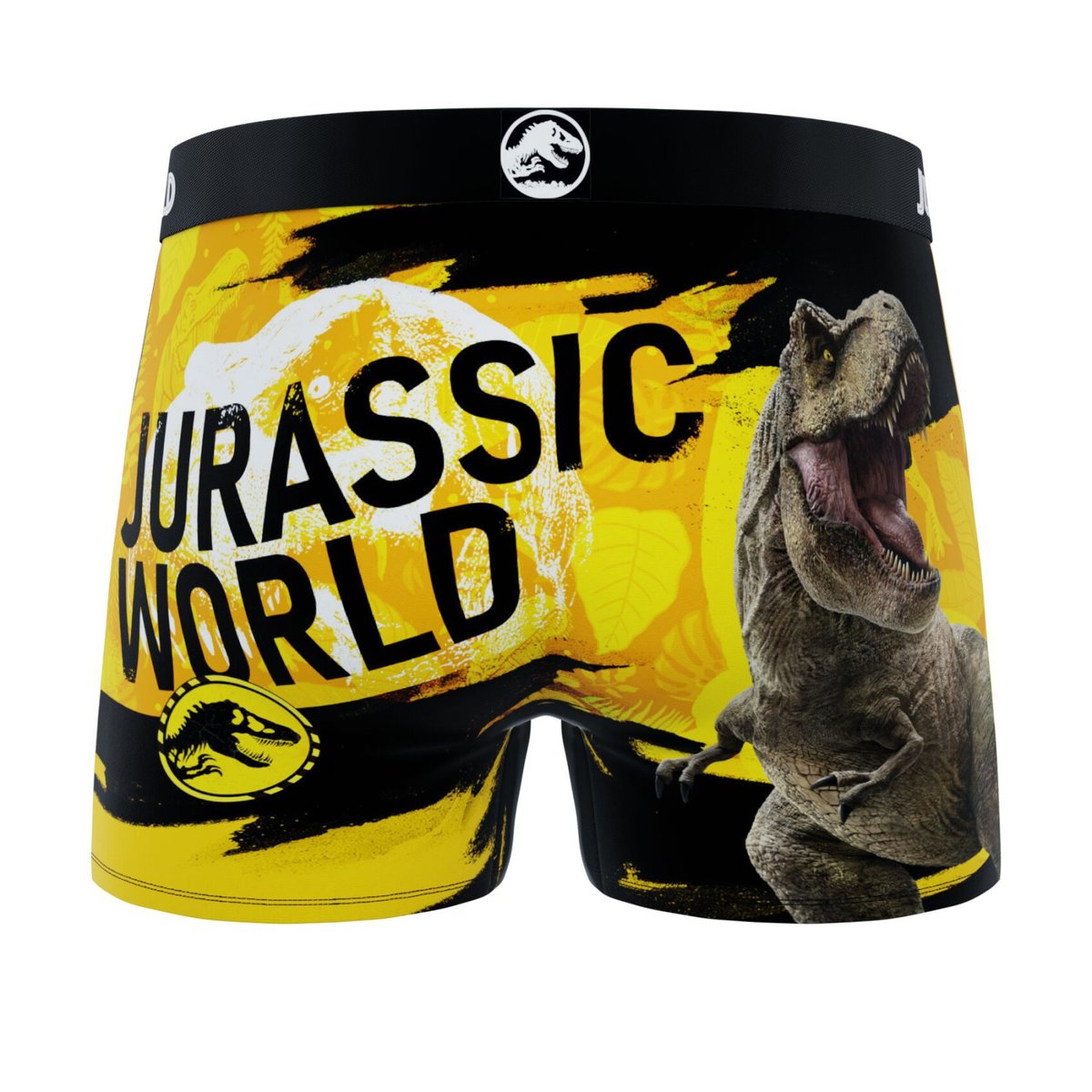 Lot De 3 Boxers Jurassic World orange/vert/noir/turquoise, FREEGUN