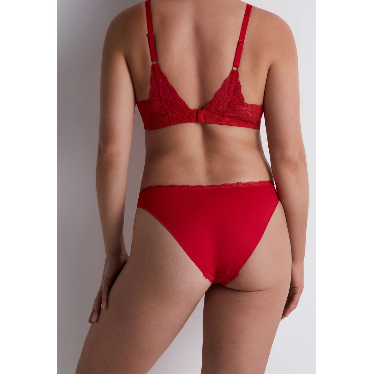Culotte bresilienne Rosessence rouge, AUBADE