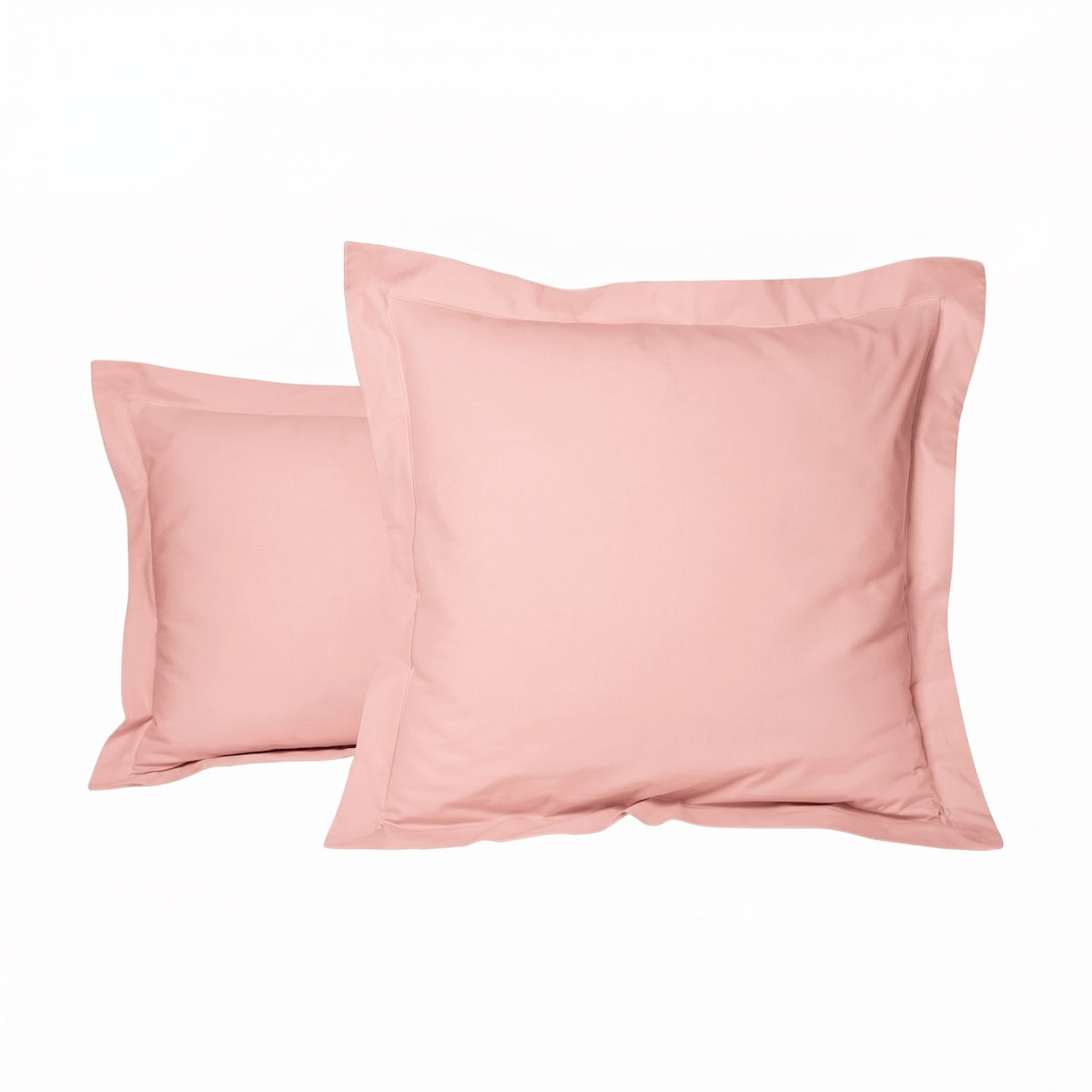 Taie D'oreiller Uni Percale De Coton - UNIS PERCALE blush, TRADITION DES VOSGES
