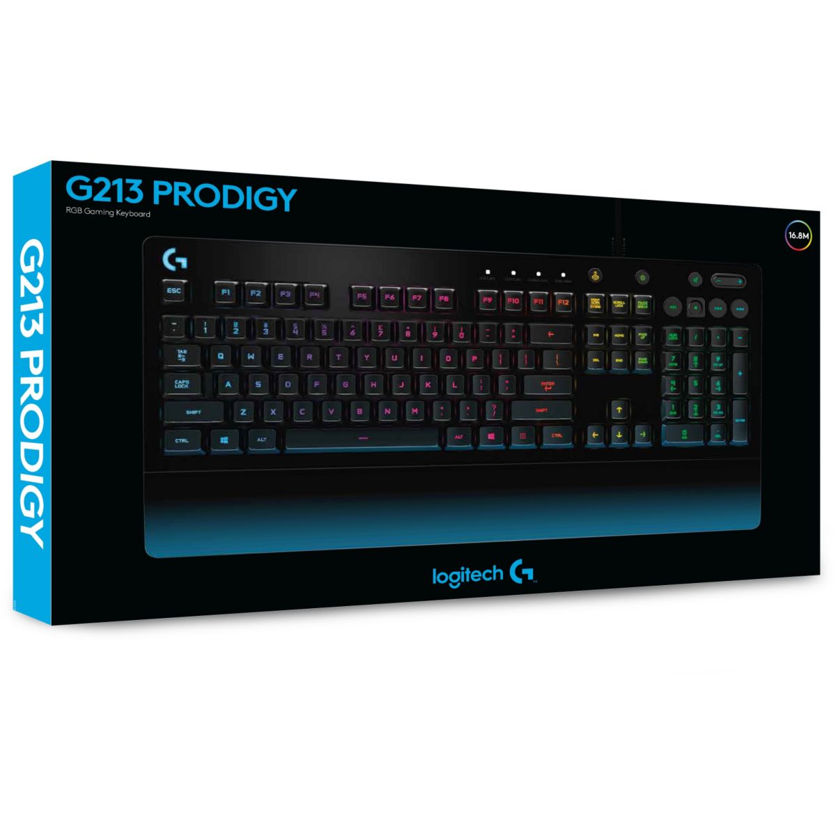 Clavier gamer G213 Prodigy noir, LOGITECH