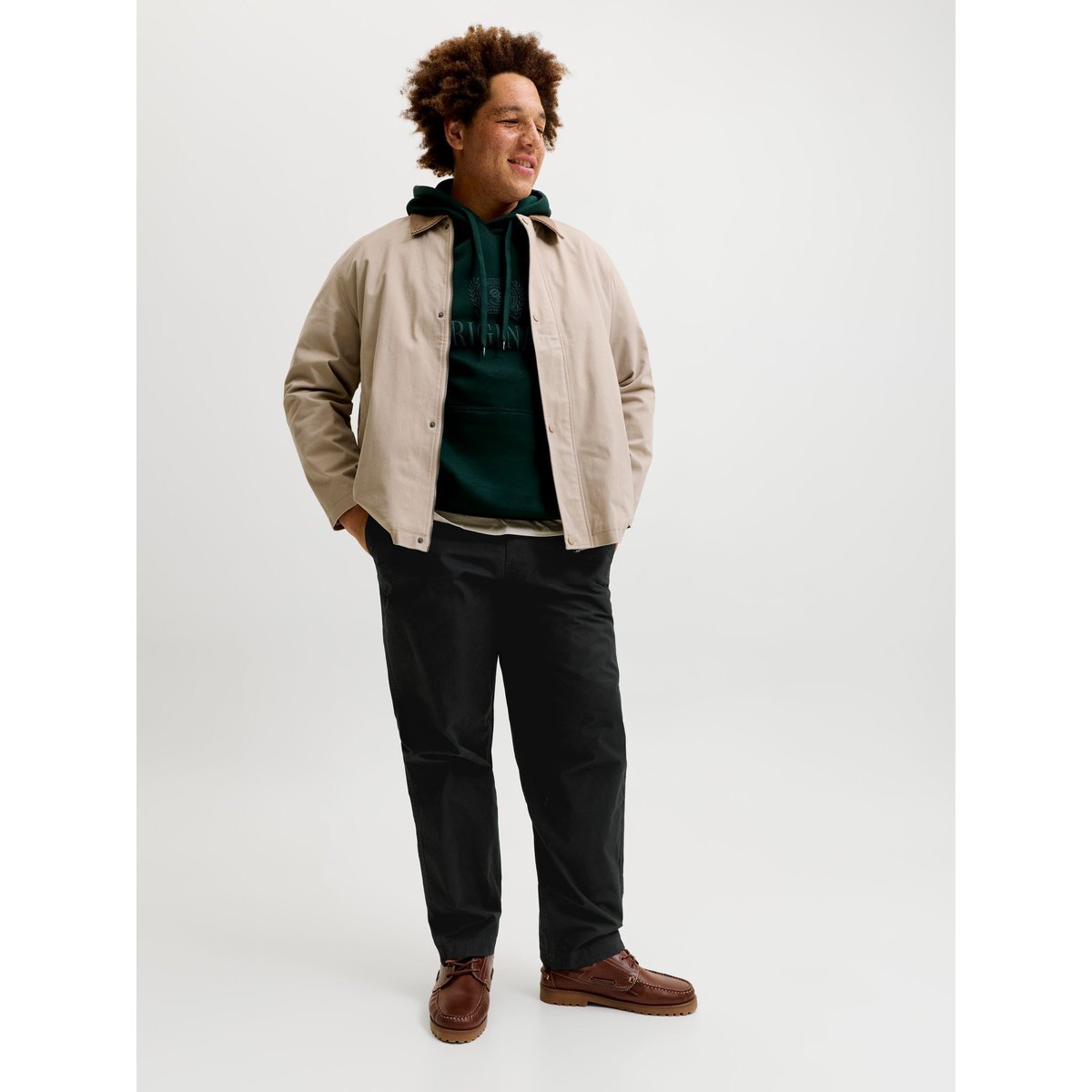 Pantalon À Jambe Large noire - black, JACK & JONES