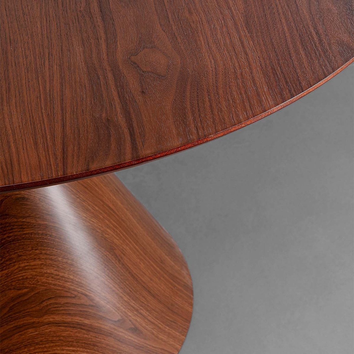 Table ronde, CONO noyer, KARE DESIGN