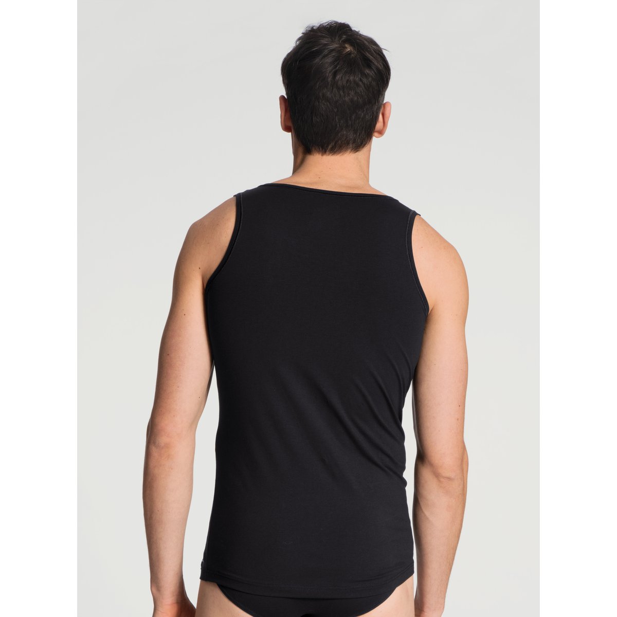 Debadeur sans manches Coton COTTON CODE noir, CALIDA