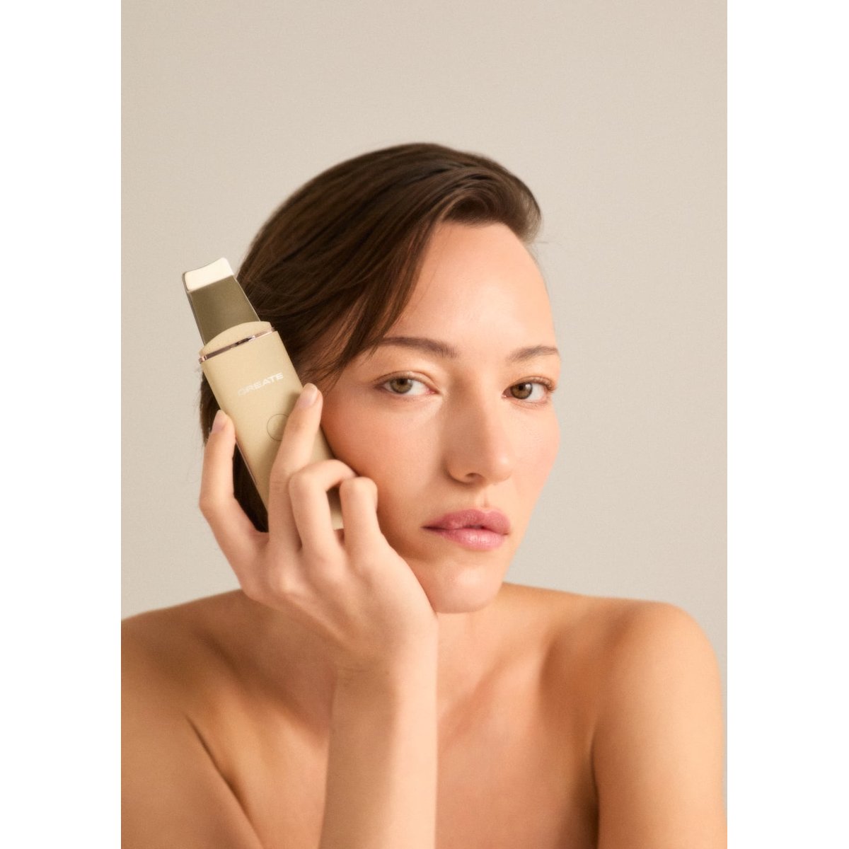 Nettoyeur facial ultrasonique SONIC PURE SKIN 4in1 sable, CREATE