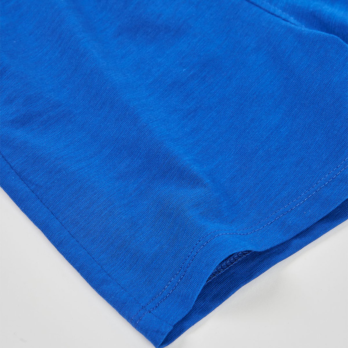 Short en coton bleu, BOBOLI