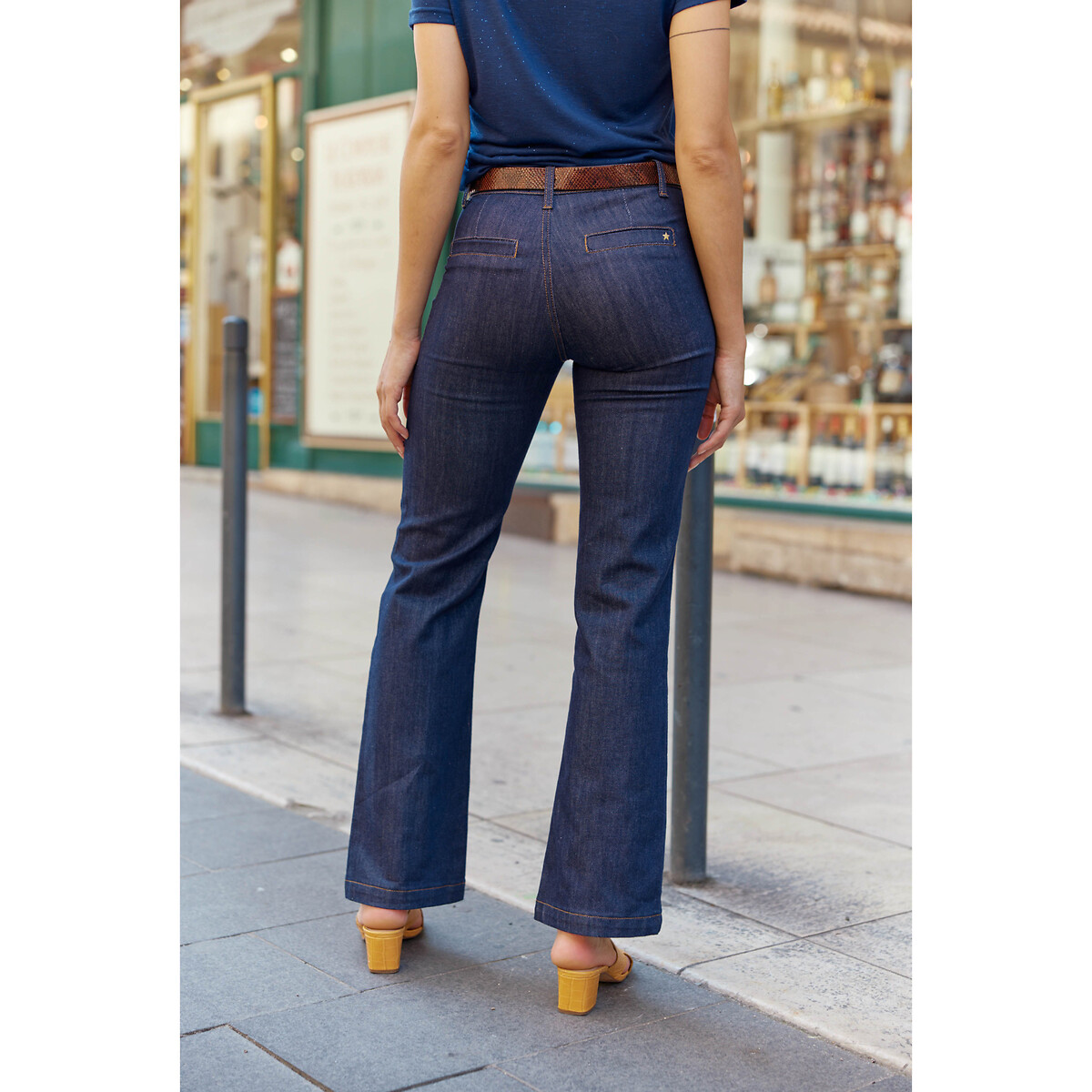 Jean bootcut en denim SONNY brut, LA PETITE ETOILE