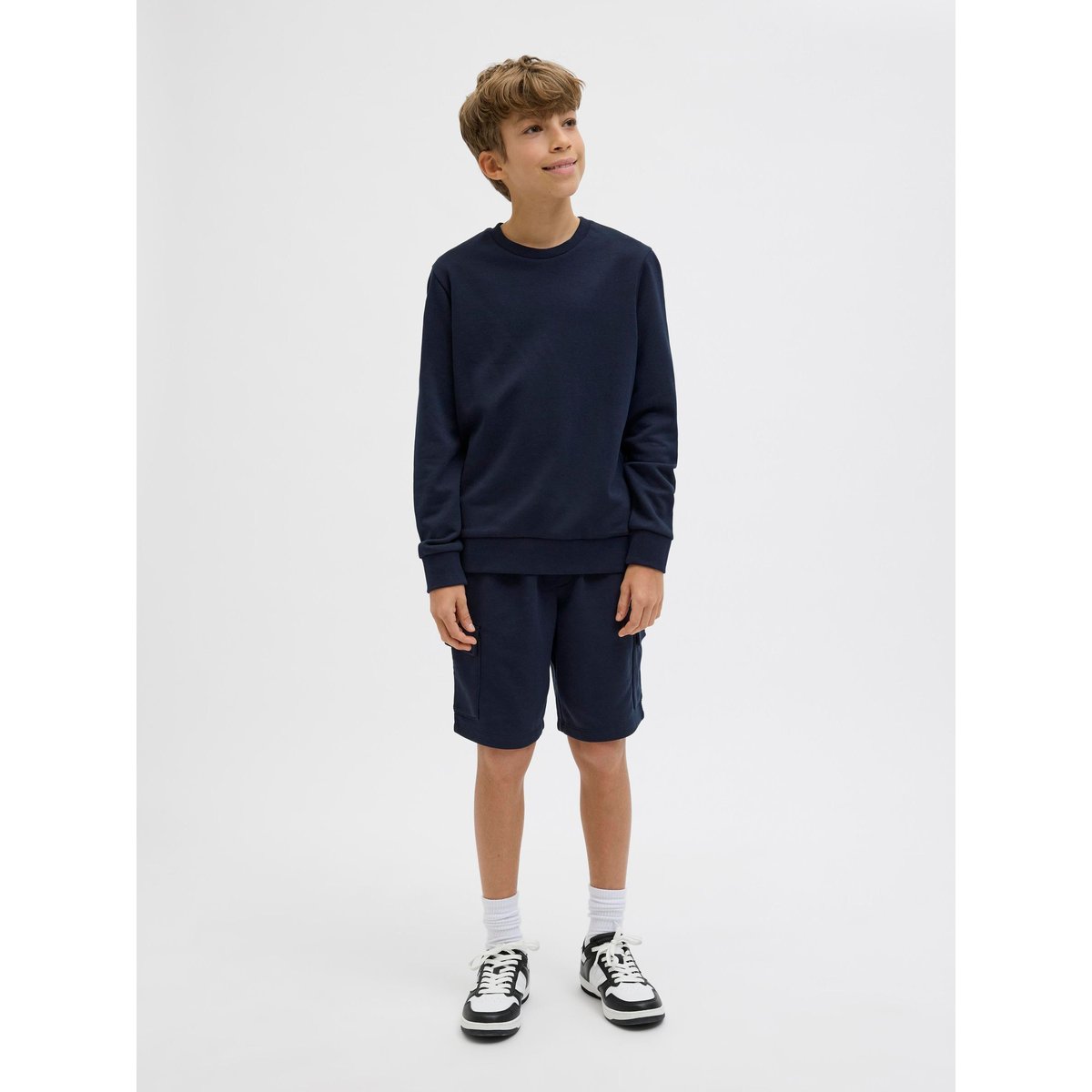 Short En Molleton navy blazer, JACK & JONES JUNIOR