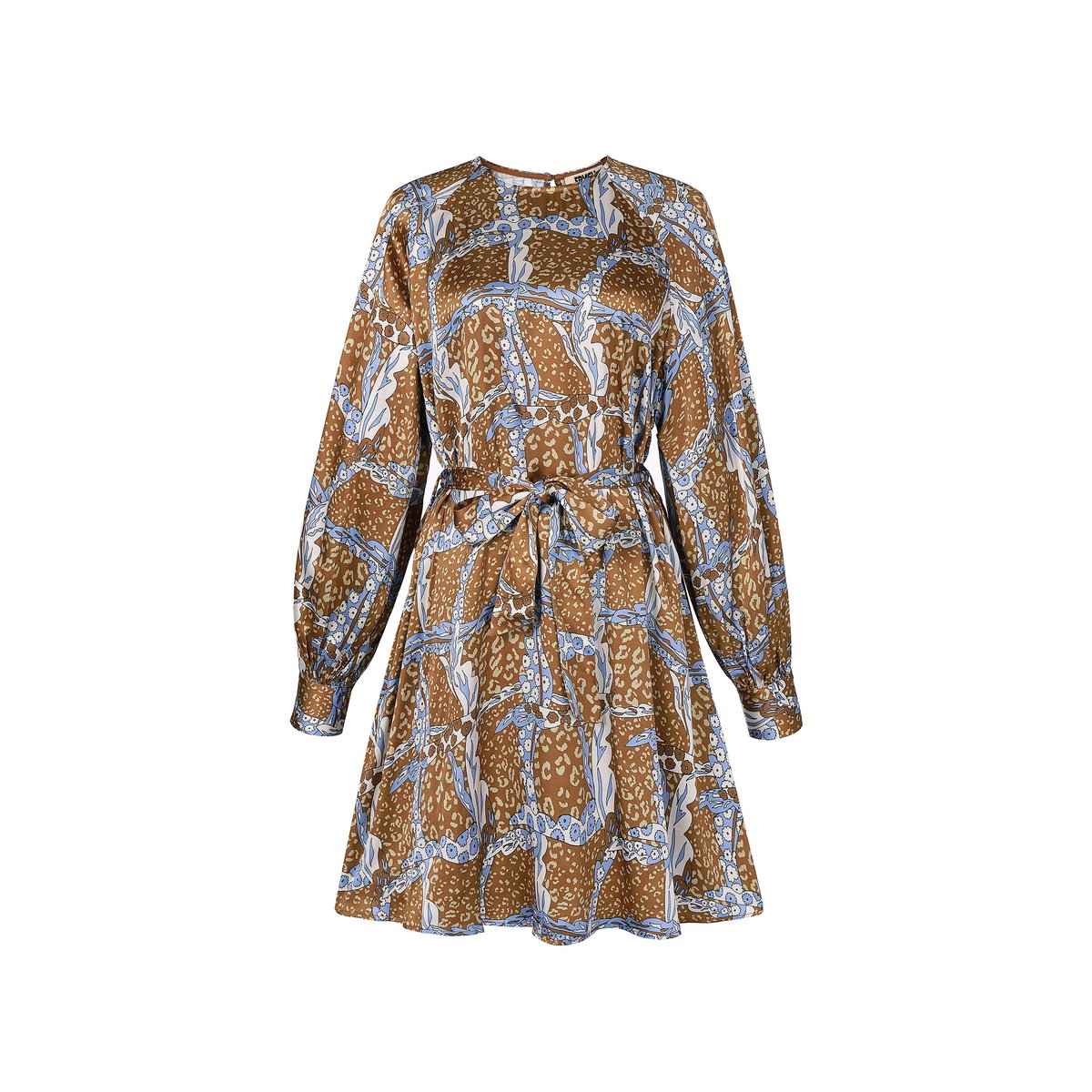 Robe DAUDET leo marron ocre, FRNCH