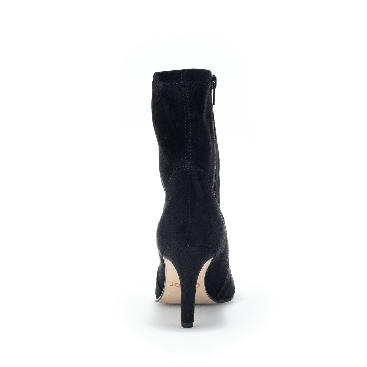 Bottines en textile à talon décroché noir, GABOR