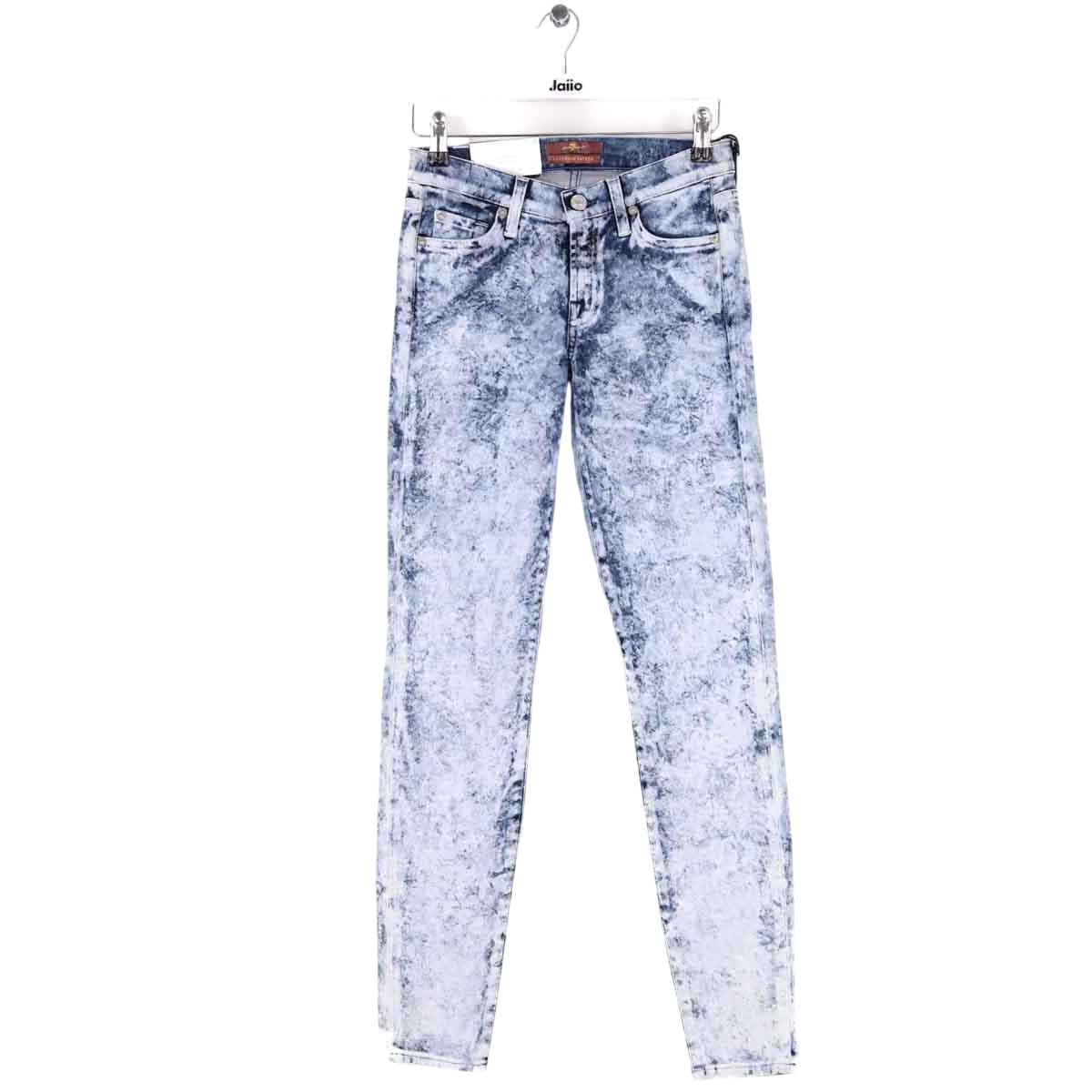 Jean slim - Très Bon État bleu, 7 FOR ALL MANKIND