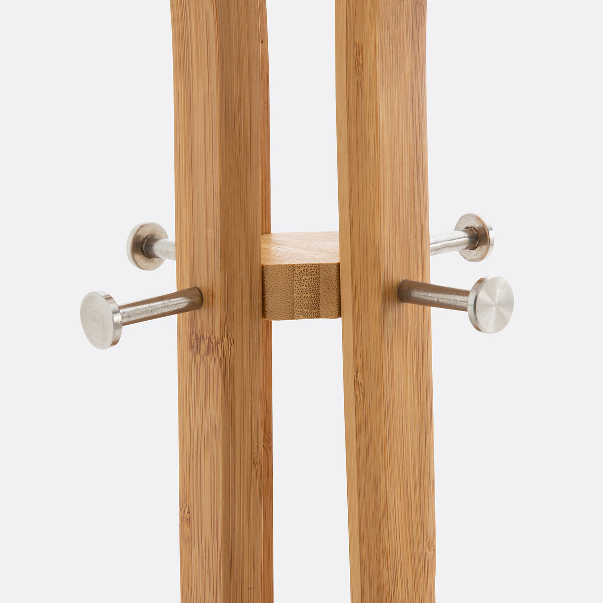 Porte-manteau 4 branches en bambou, Teepi bois clair naturel, SO'HOME
