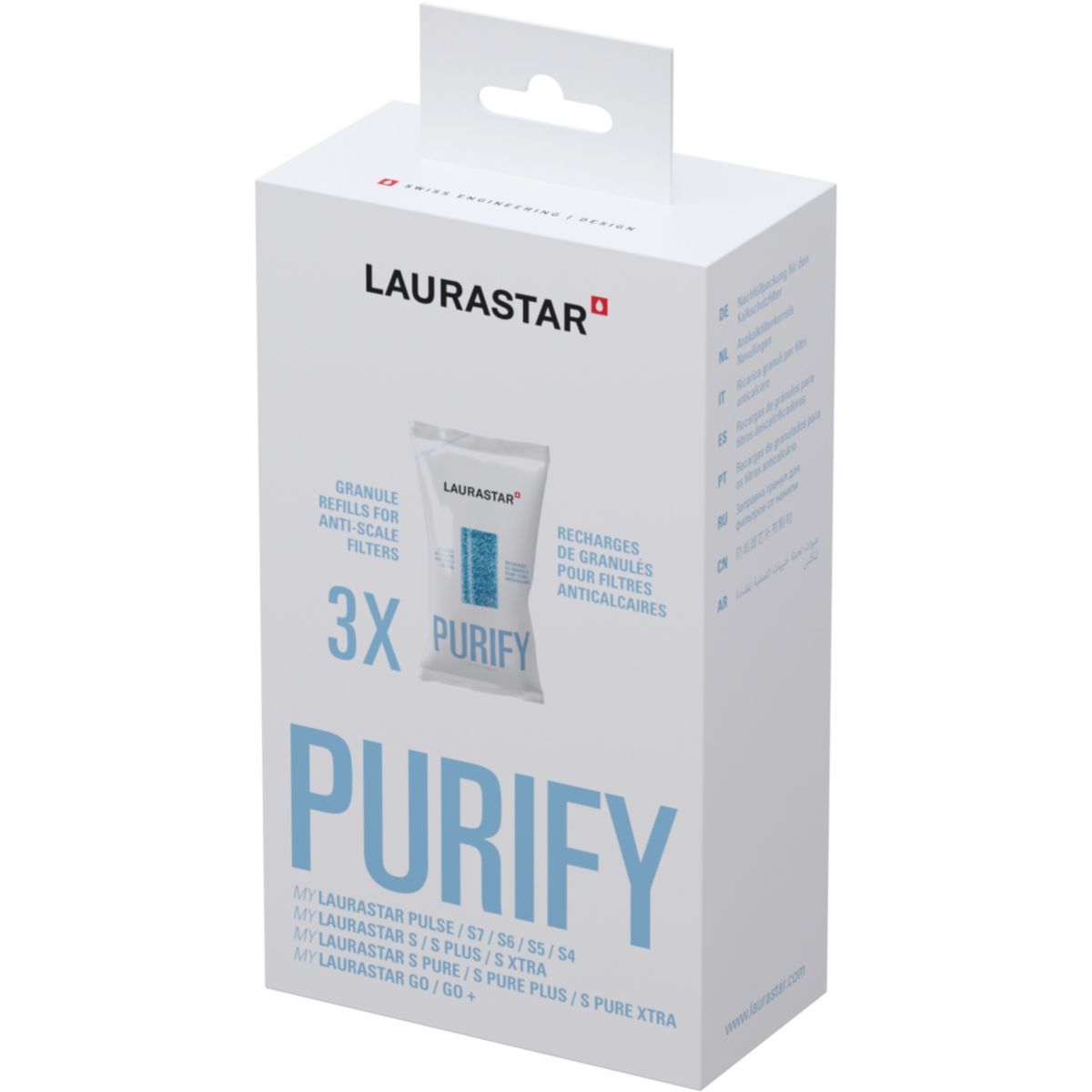 Filtre anti-calcaire pour centre de repassage S et GO couleur unique, LAURASTAR
