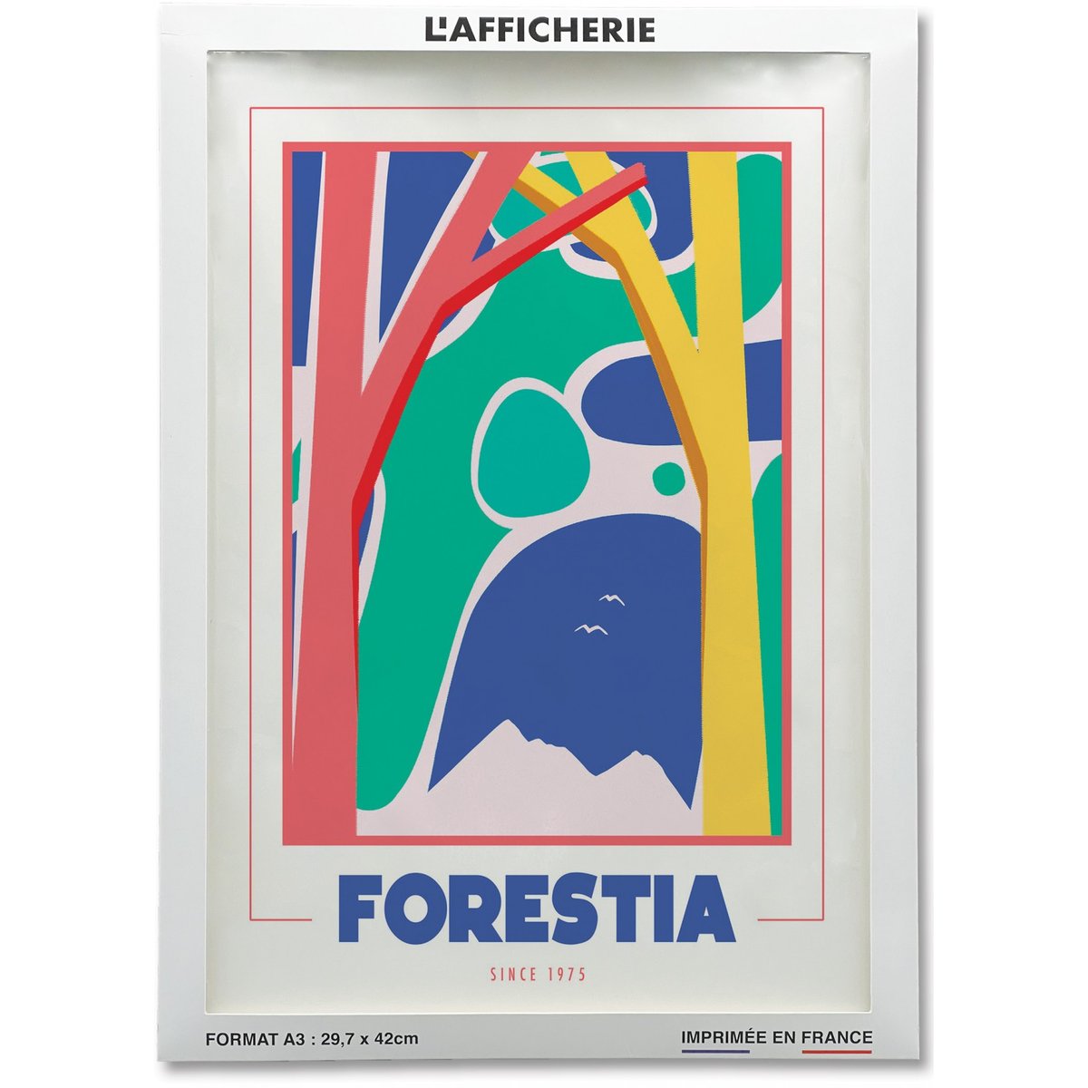 Affiche Forestia blanc, L'AFFICHERIE