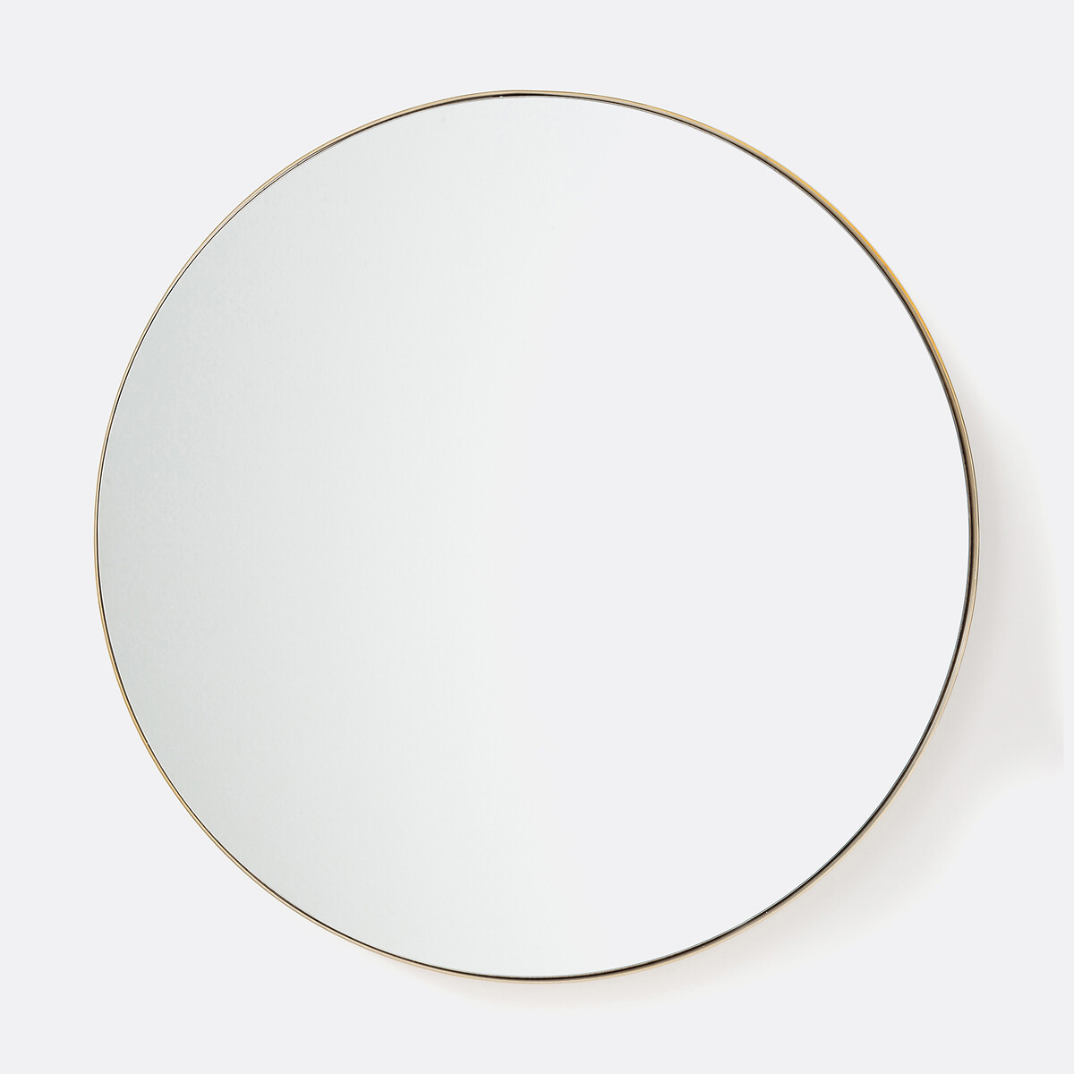 Miroir rond, en métal fer, diamètre 120 cm, IODUS laiton, LA REDOUTE INTERIEURS