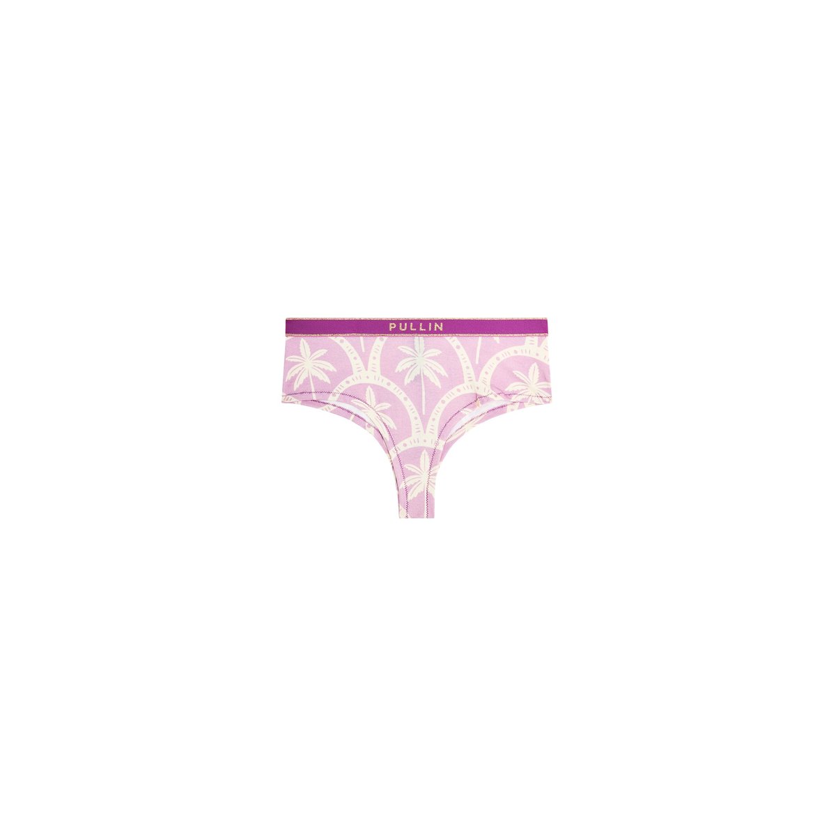 CULOTTE CHEEKY PALMS rose, PULLIN