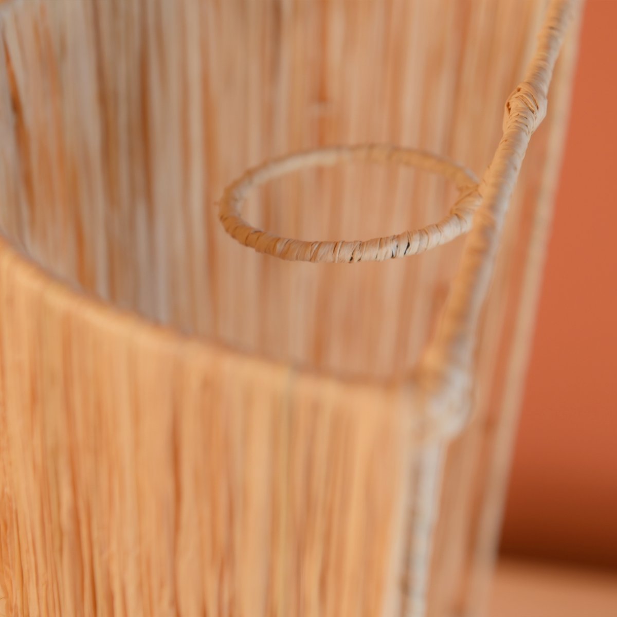 Applique en raphia - LOJI naturel, HOME MAISON