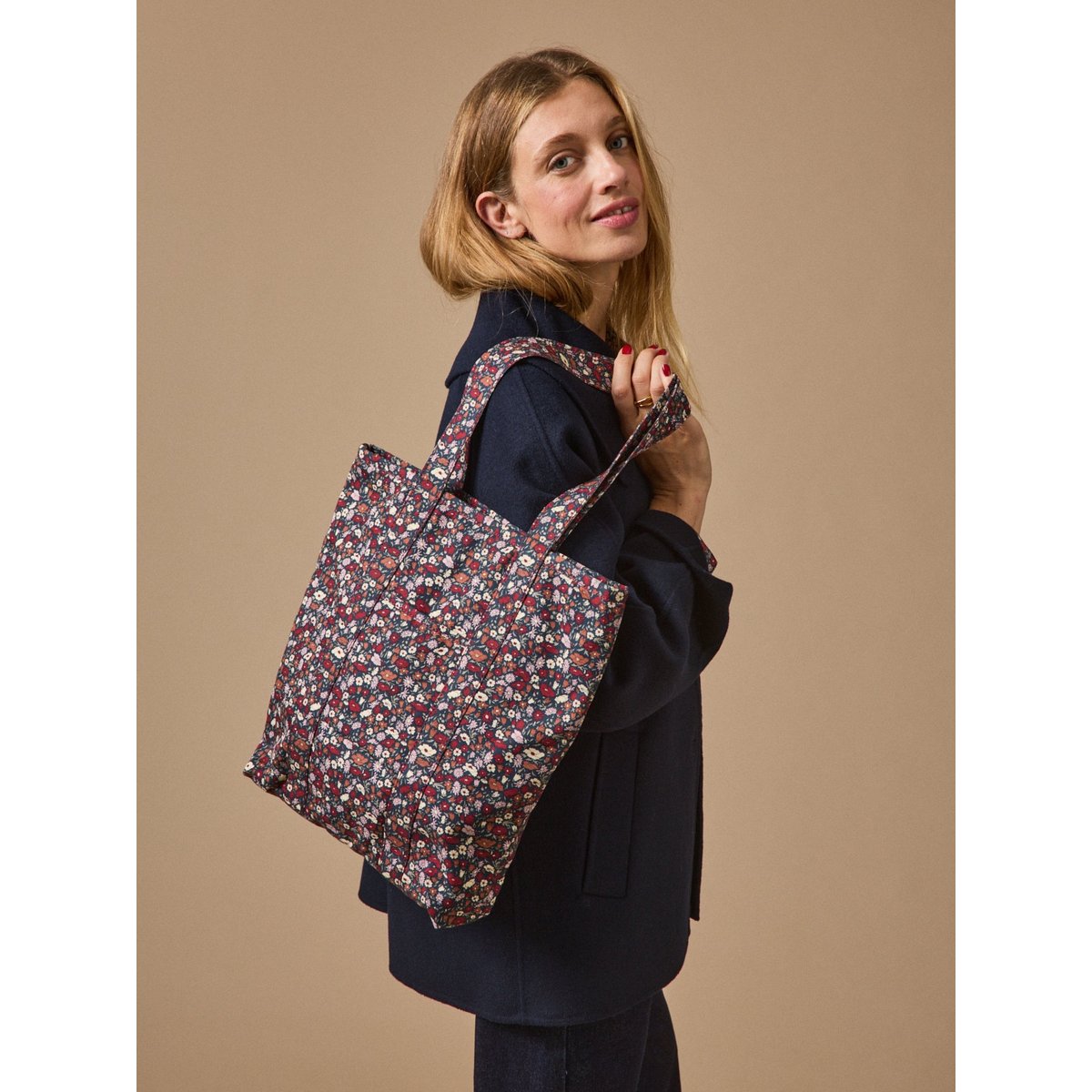Tote Bag Petal&Daisy - Made with Liberty Fabrics liberty petal and daisy, CYRILLUS