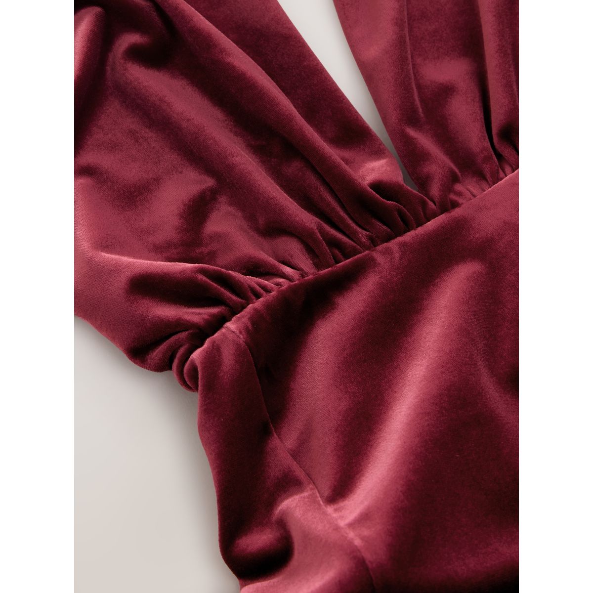 Robe longue en velours multiposition prune, NEXT