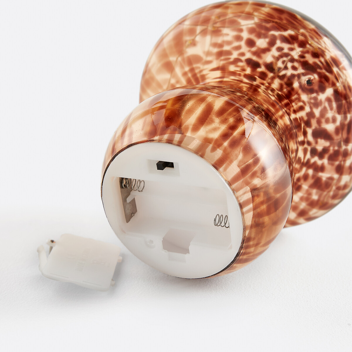 Onoki Decorative LED Mushroom Lamp in Glass brown, LA REDOUTE INTERIEURS