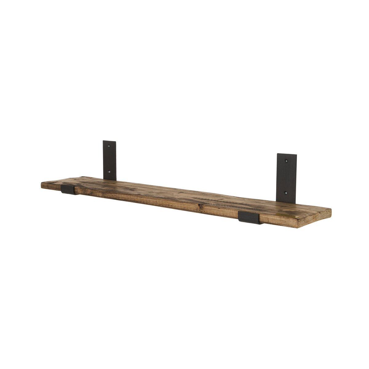 Étagère murale flottante en bois olive 110 cm - WODO marron, HANNUN