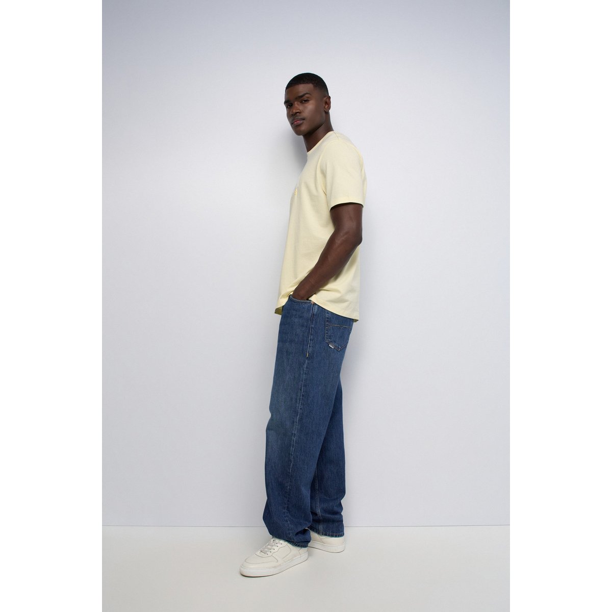 T-SHIRT AVEC BRANDING orange, SALSA JEANS
