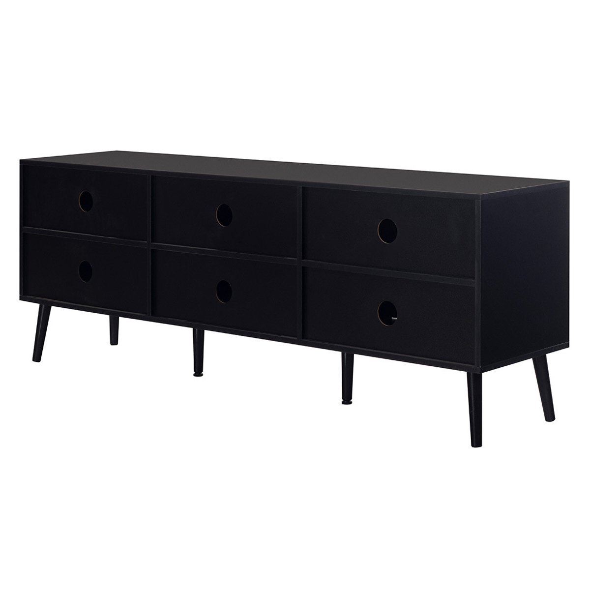 Meuble TV - GOTO noir, BEST MOBILIER