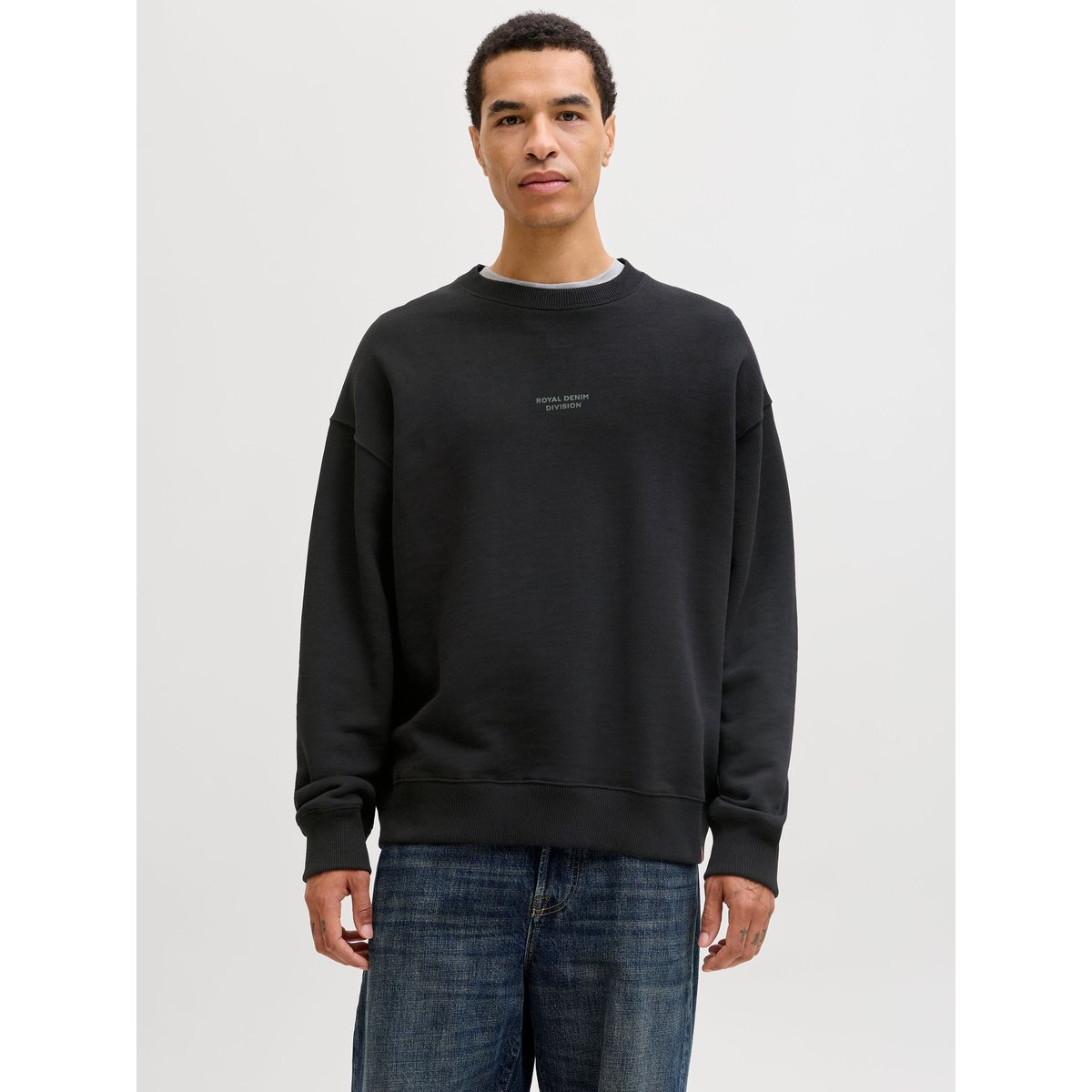 Sweat-Shirt black 4, JACK & JONES