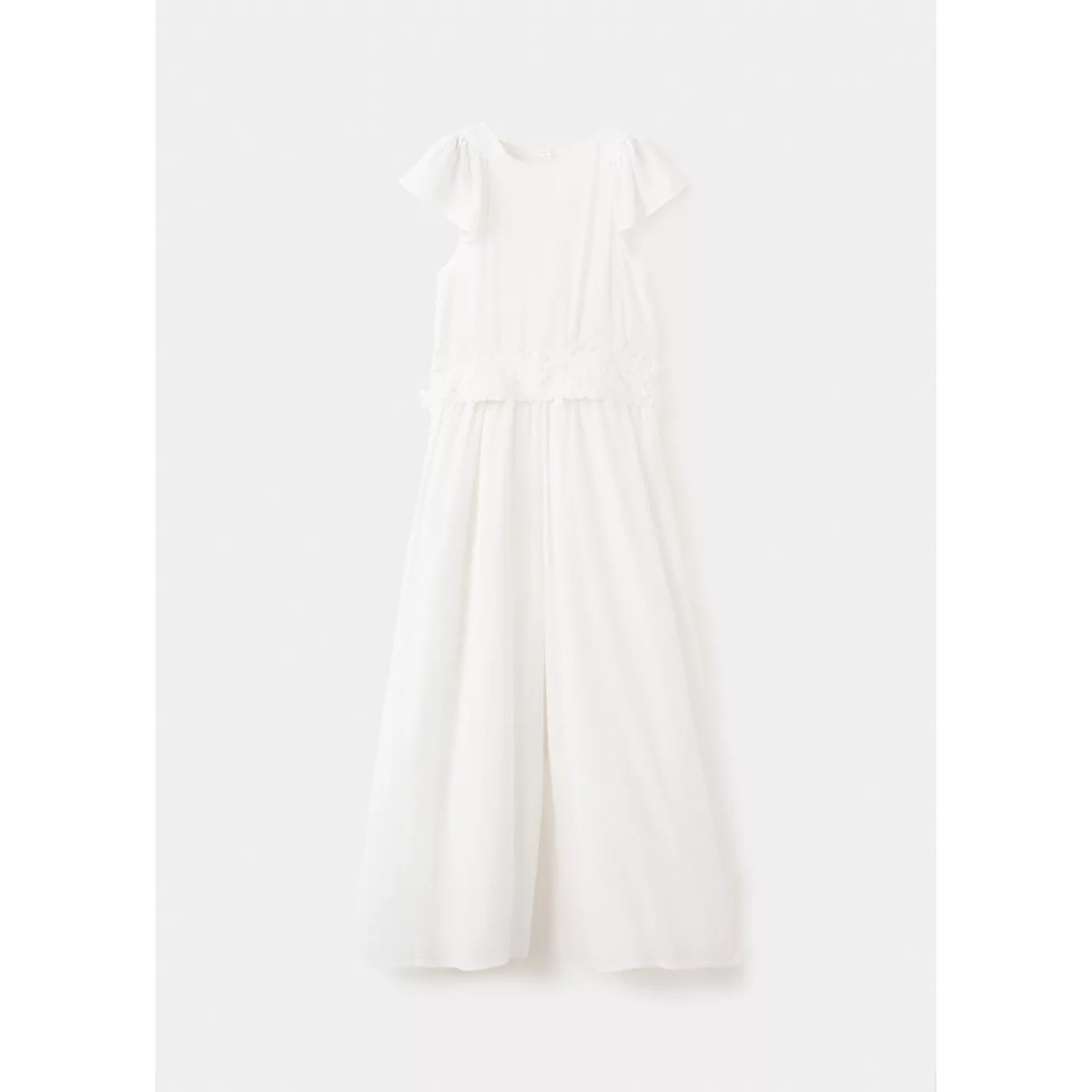 Combinaison brodée blanc, MANGO KIDS