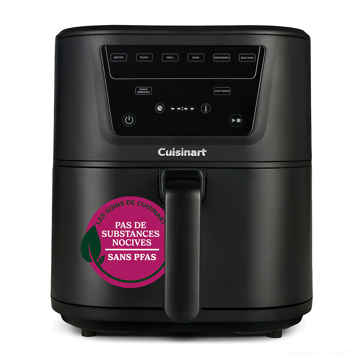 Airfryer Slim 7.6L AFS8OBLE zwart, CUISINART