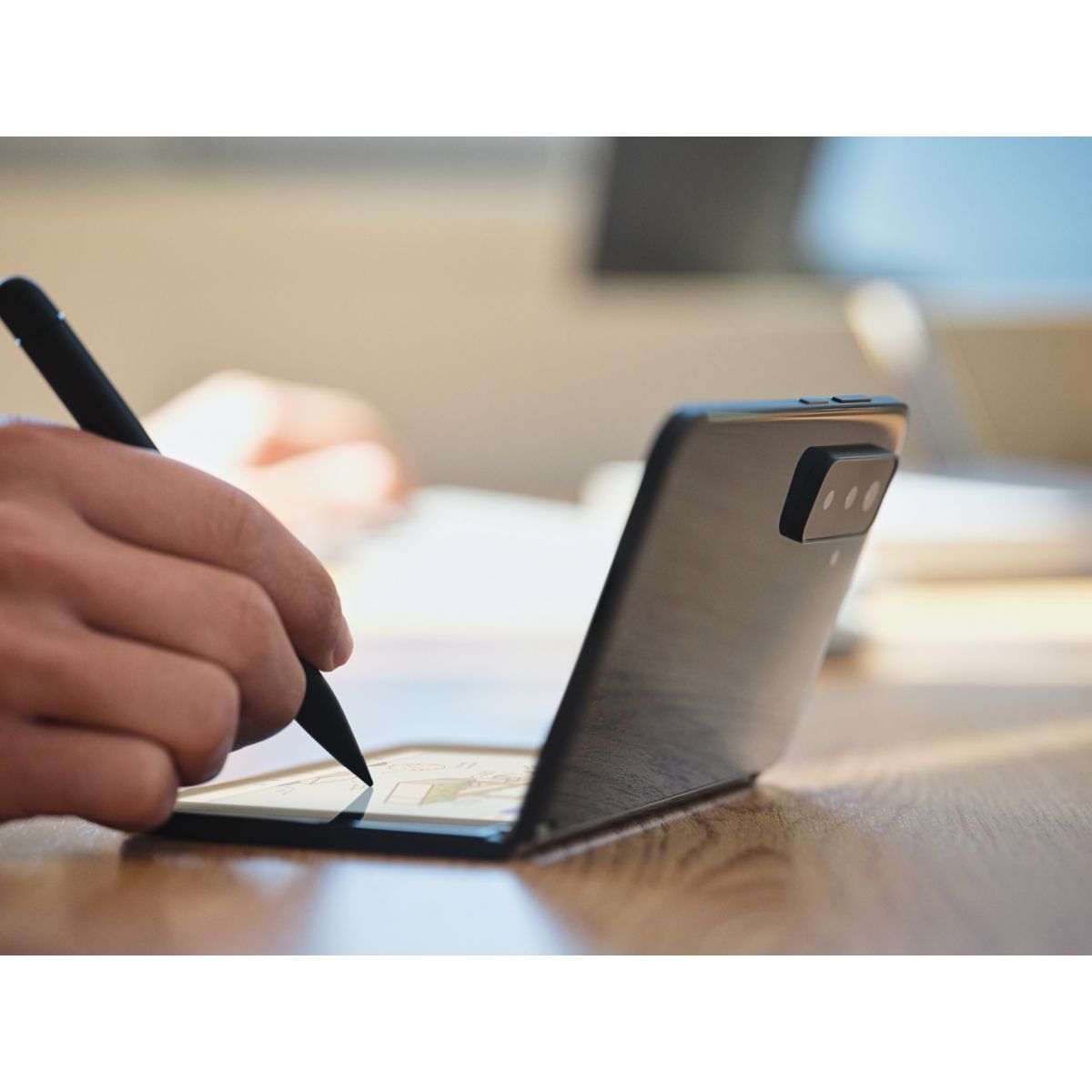 Stylet Surface Slim Pen 2 noir couleur unique, MICROSOFT