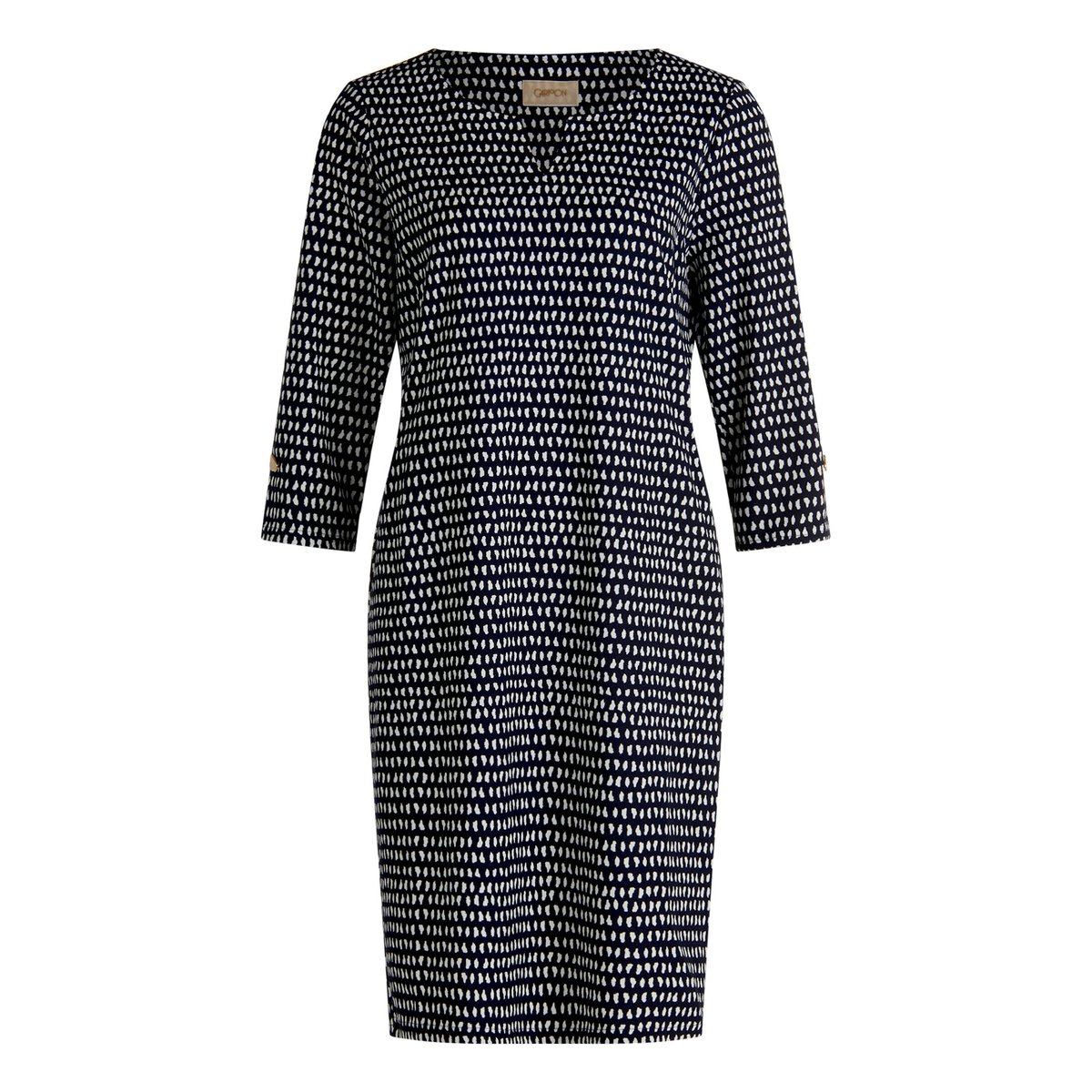 Robe casual à motifs bleu/blanc, CARTOON