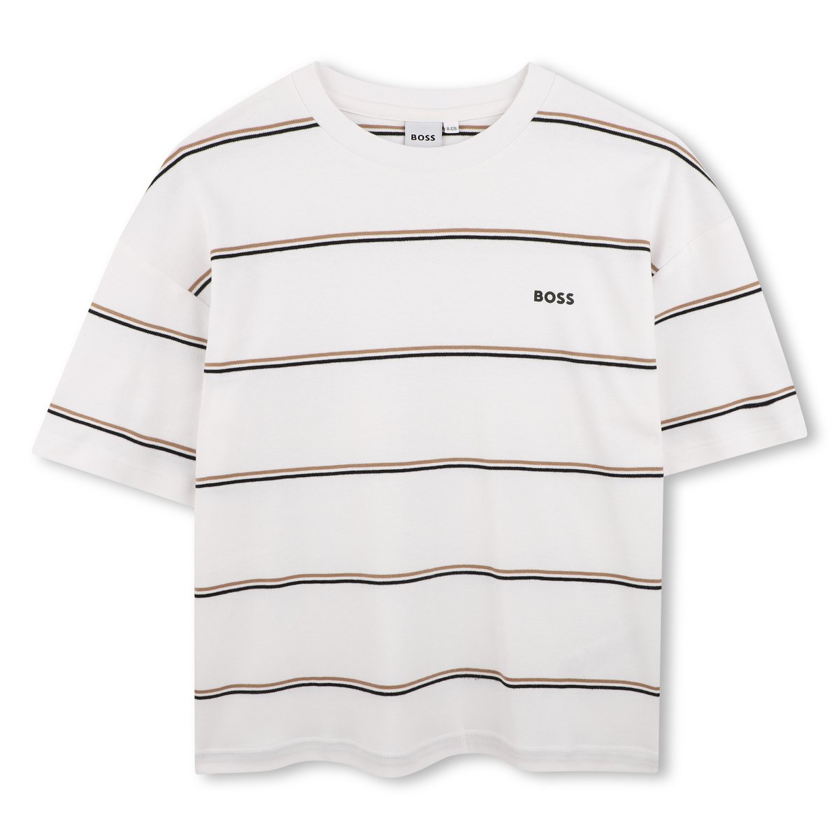 Tee-shirt manches courtes blanc, BOSS KIDSWEAR