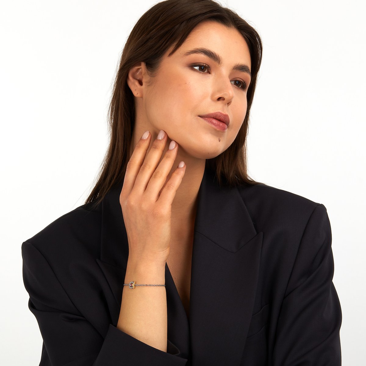 Bracelet T-LOGO argent, or, rose, TRUSSARDI