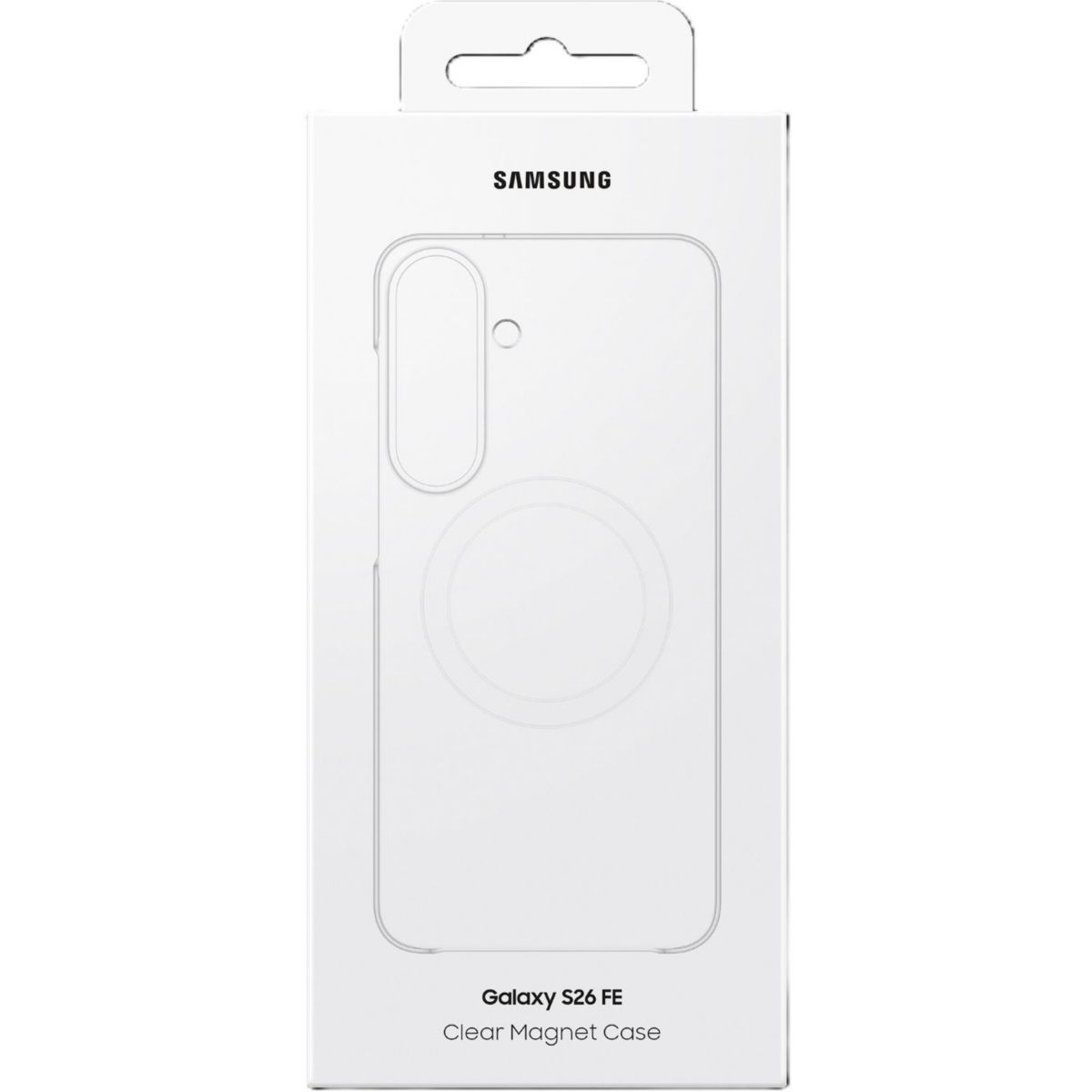 Coque S26FE Magnet transparente couleur unique, SAMSUNG