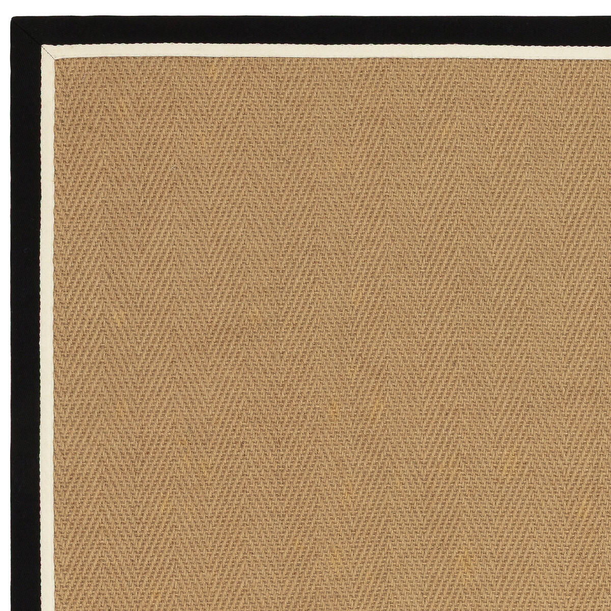 Bordo Herringbone Rug charcoal, ÉDITÉ