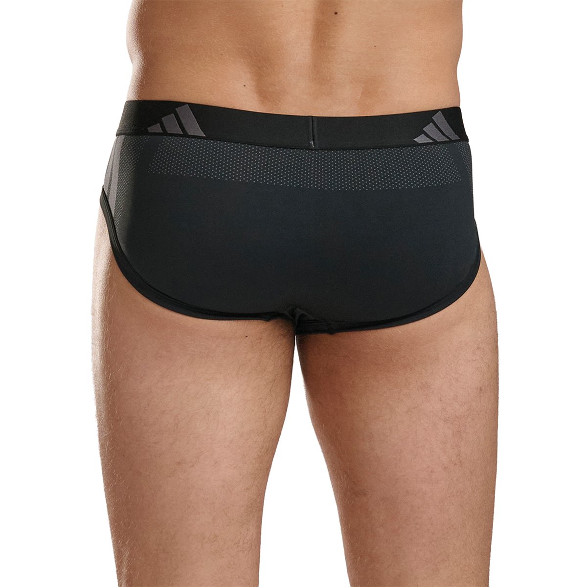 Slips, Lot de 2, ACTIVE MICRO FLEX noir-gris, adidas Performance