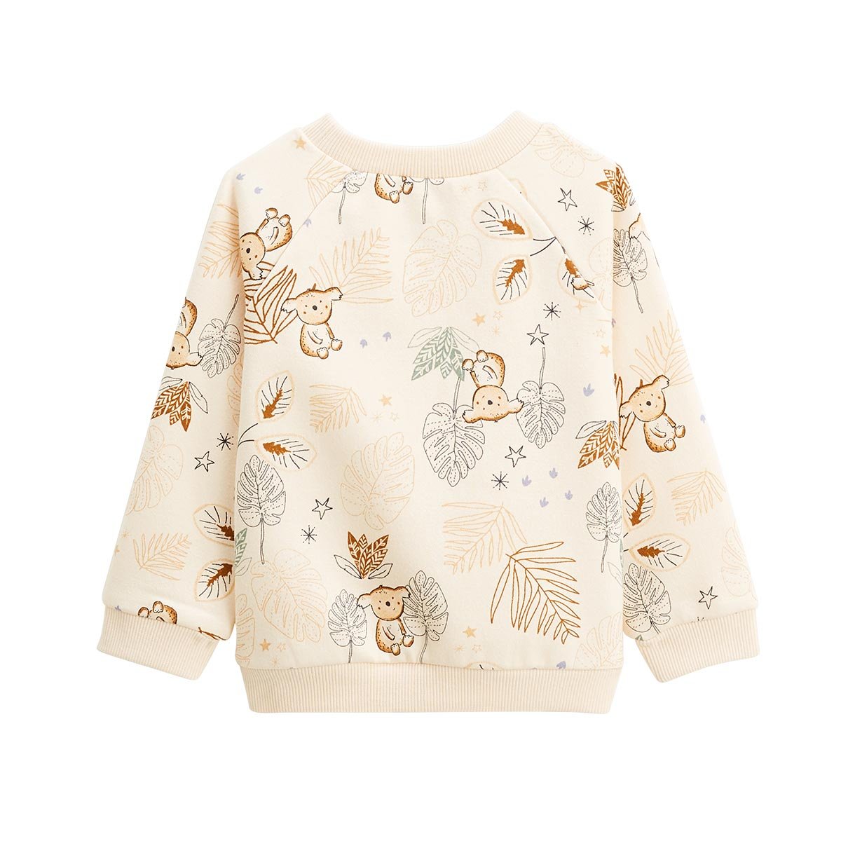 Ensemble enfant sweat et pantalon en molleton Constellation camel, PETIT BEGUIN