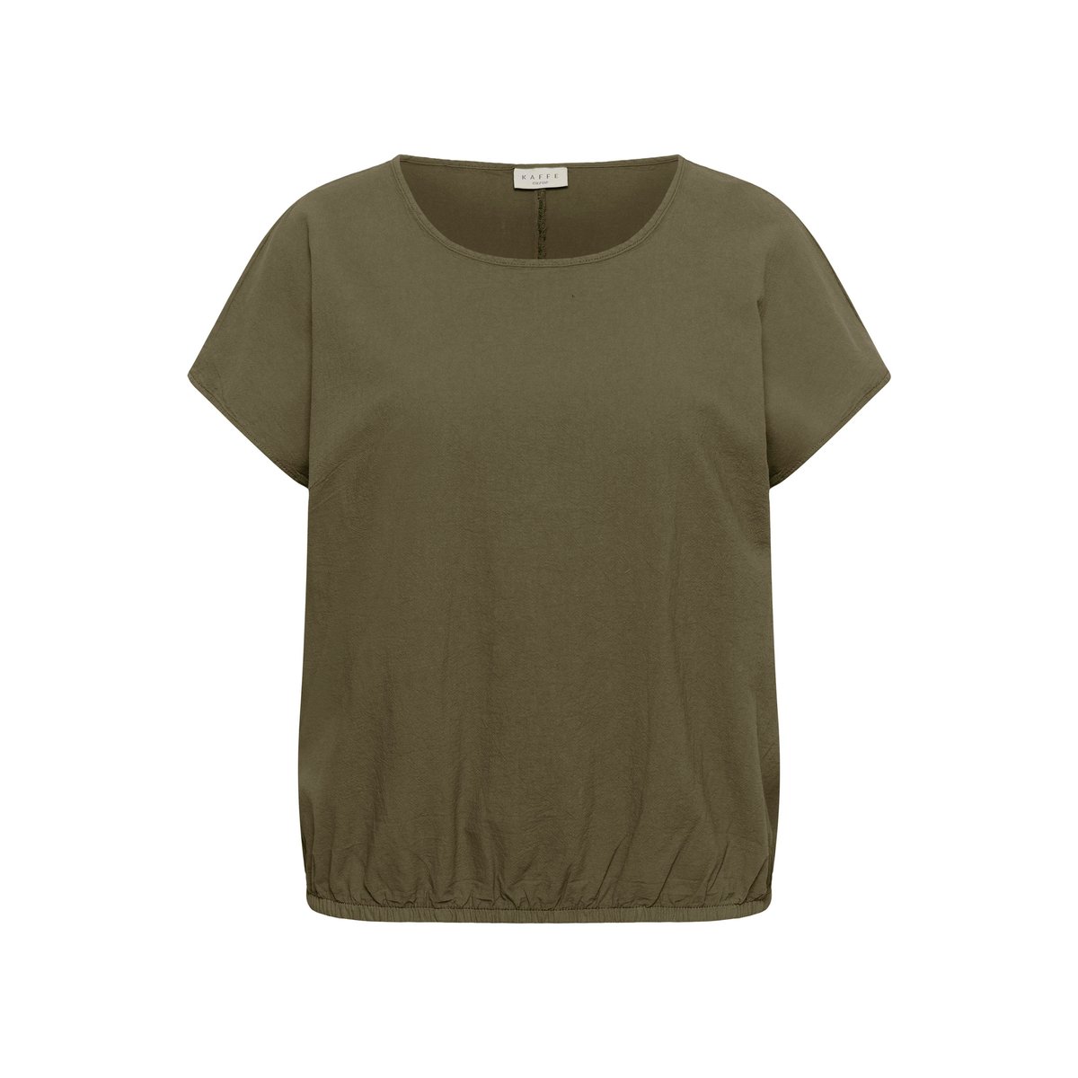Blouse à manches courtes vert grape leaf, KAFFE CURVE