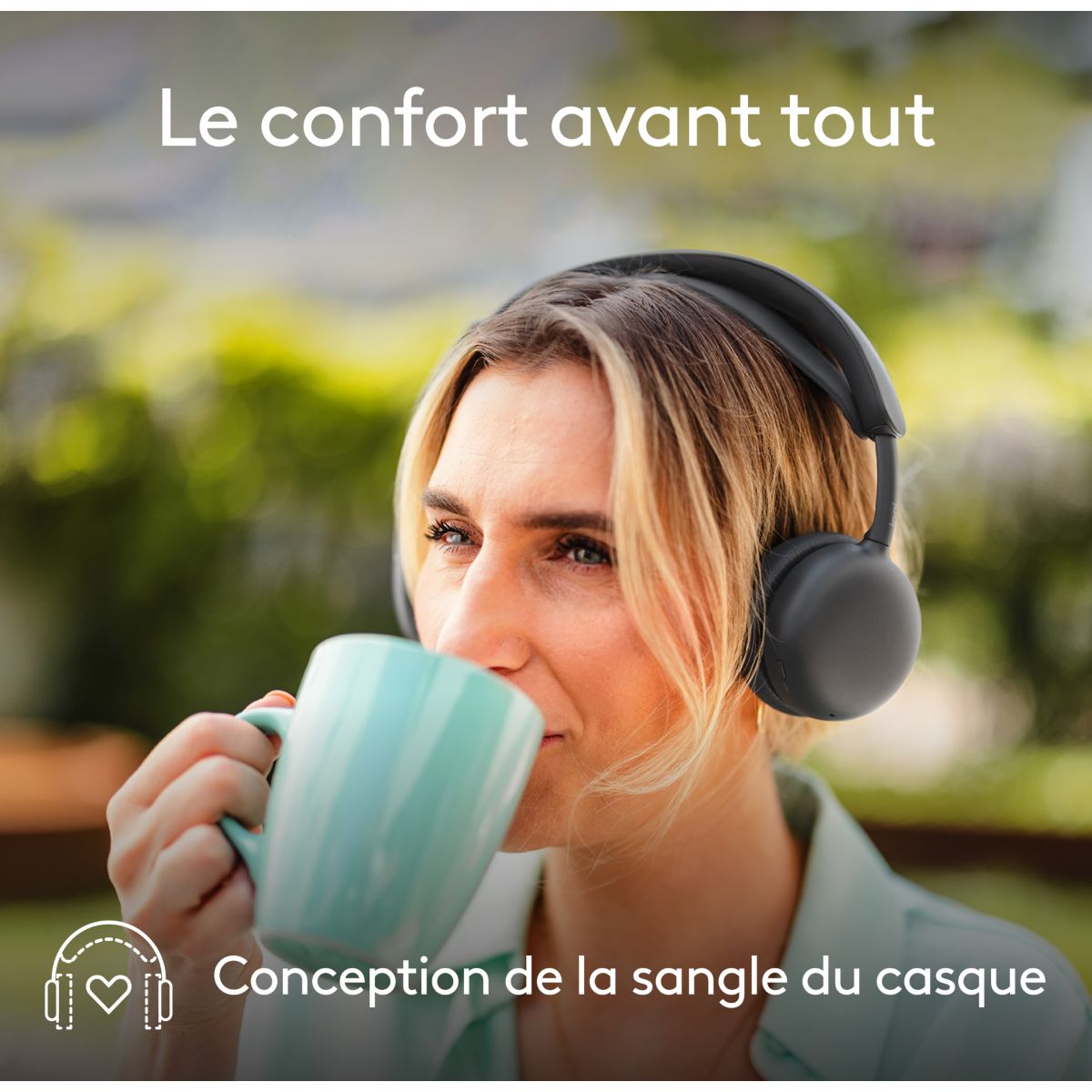 Micro-casque Zone Wireless 2 GRAPHITE couleur unique, LOGITECH