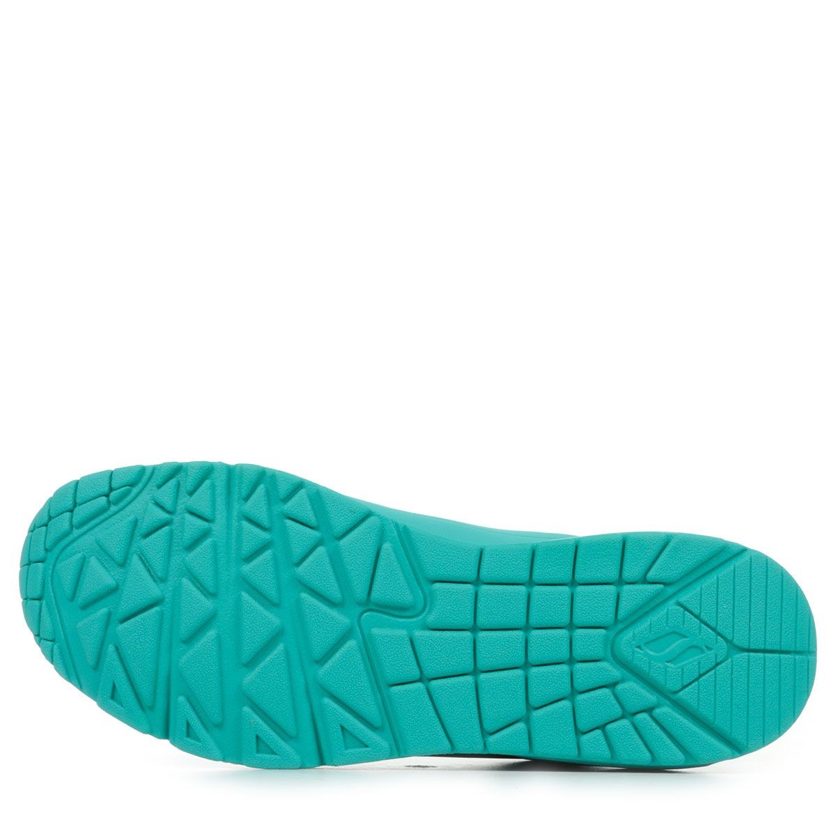 Baskets Uno turquoise, SKECHERS