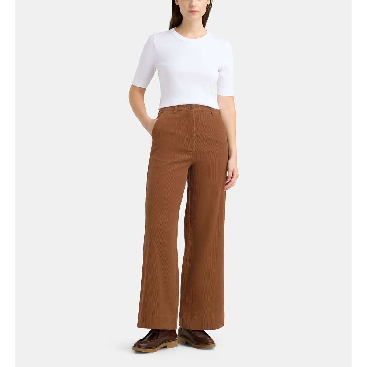Pantalon évasé keman vel camel, JODHPUR