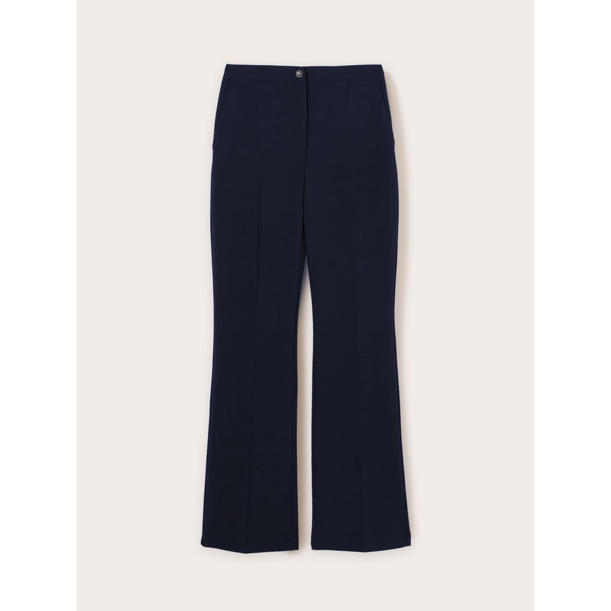 Pantalon Palazzo avec pli repassé bleu, MOTIVI
