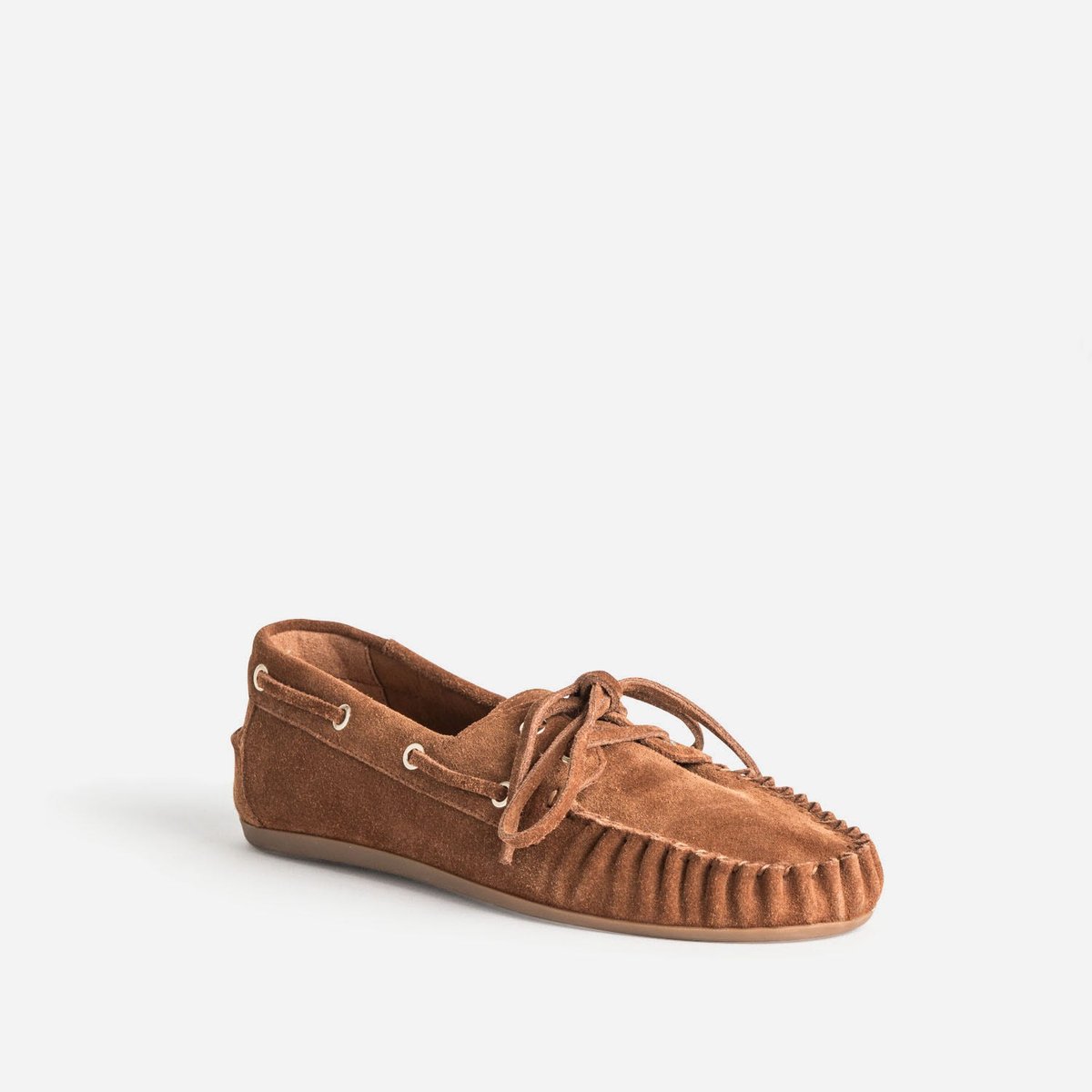 Derby en cuir GUILLEMETTE camel, ERAM