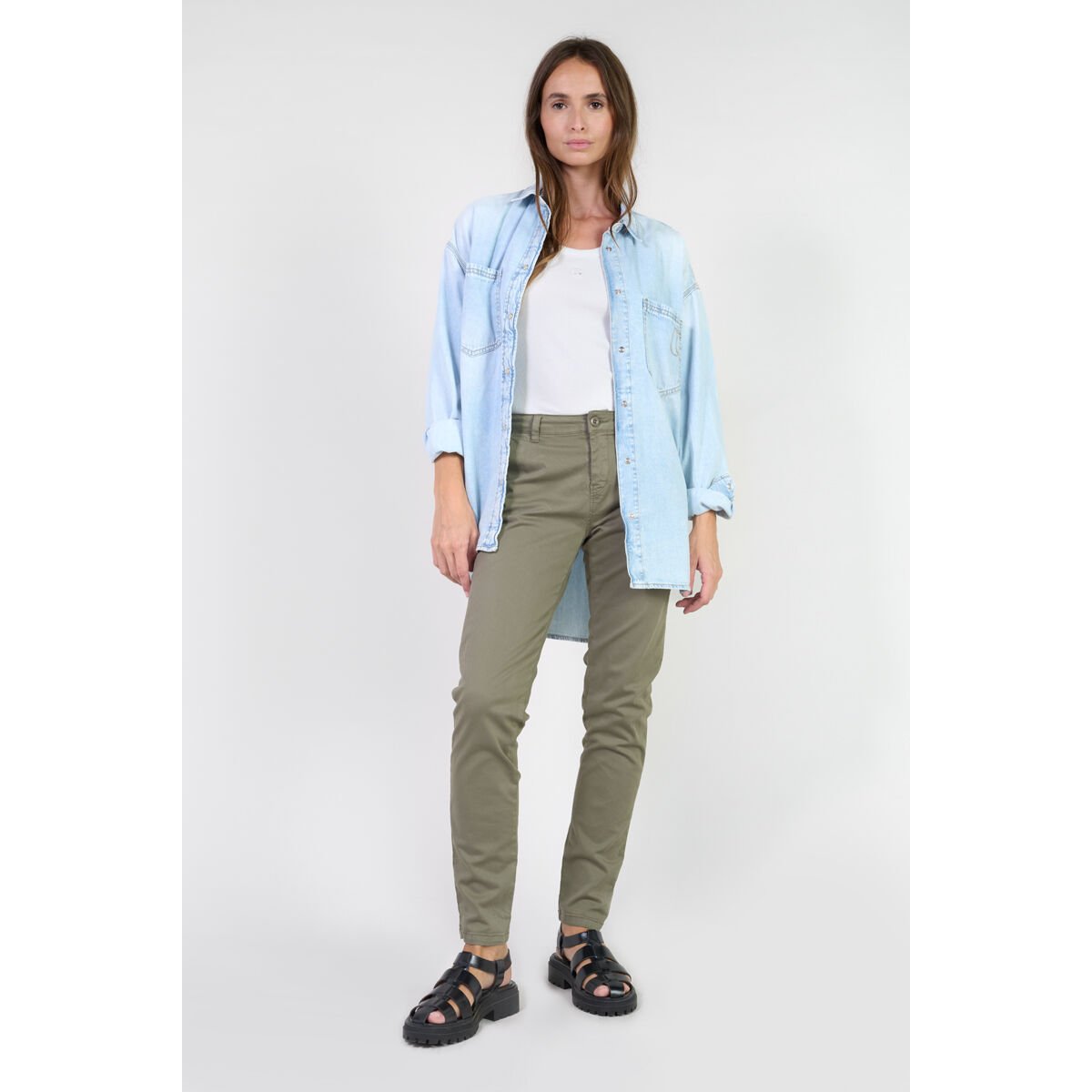 Pantalon chino DYLI 7 lizard, LE TEMPS DES CERISES