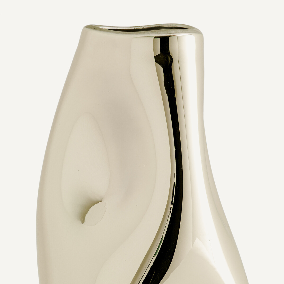 Cozi 43cm High Hand-Blown Metallic Glass Vase gold-coloured, AM.PM