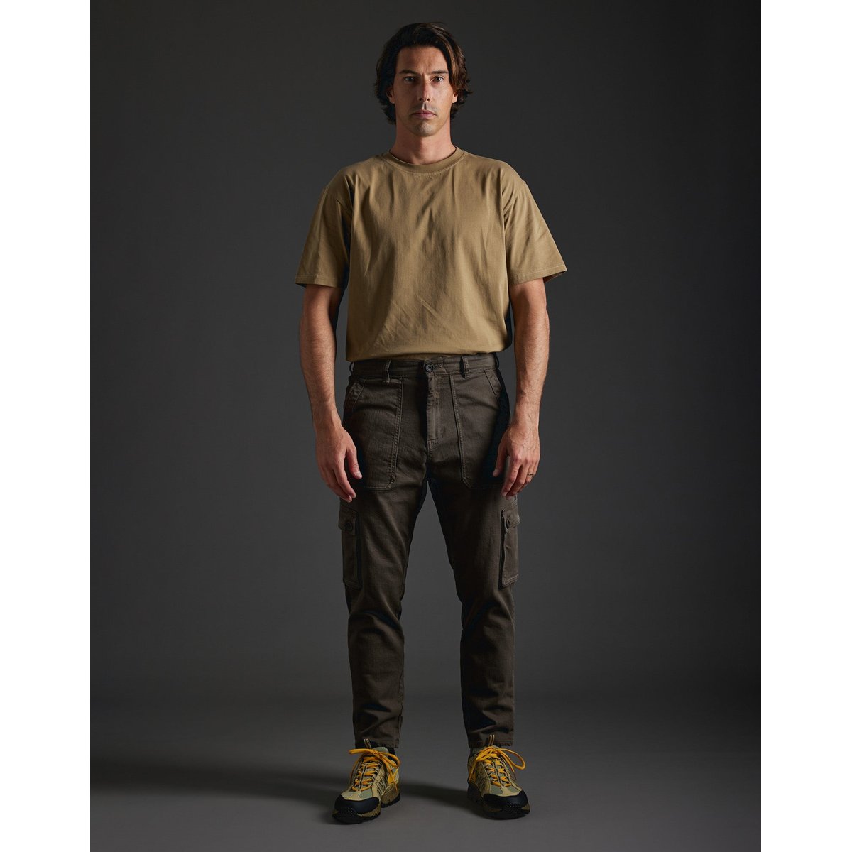 PANTALON CARGO SCAPE marron, PULLIN