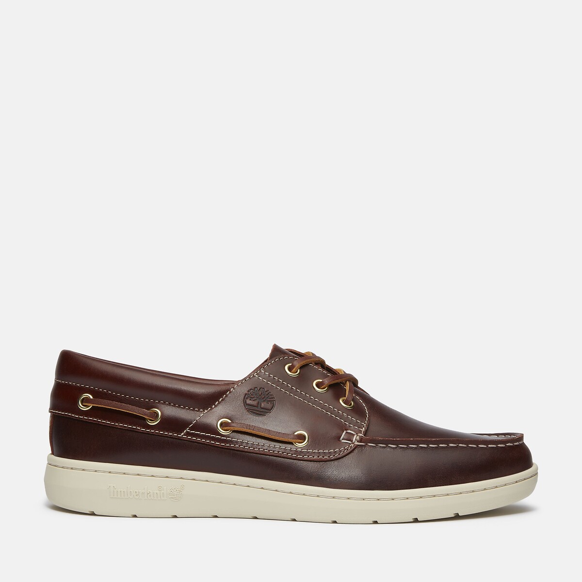Chaussure bateau Portofino Pier bordeaux foncé, TIMBERLAND
